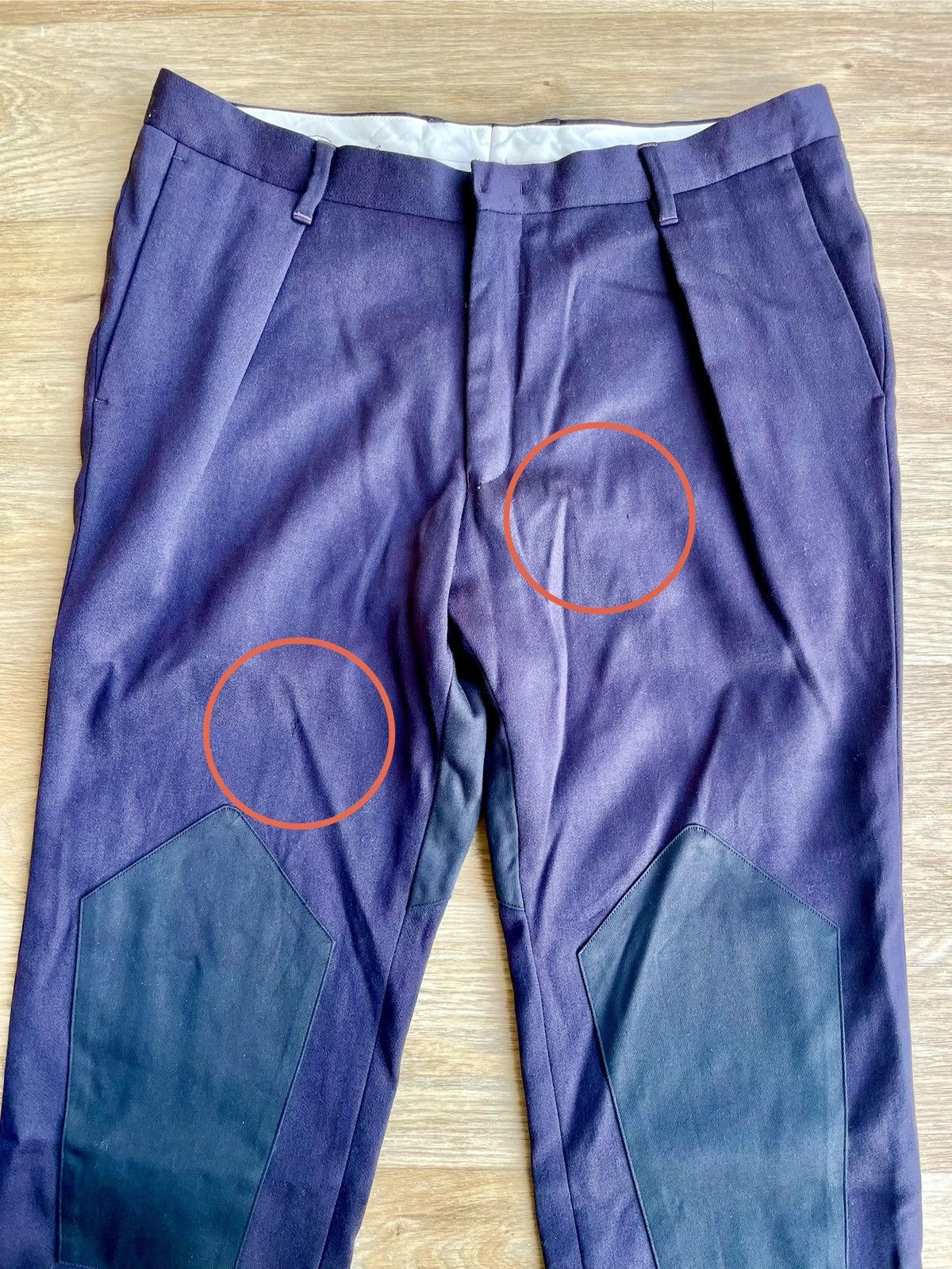 Paul Smith Paul Smith Mainline Japan ARCHIVE Cycling Wool Pants W34 Size 34S - 14 Thumbnail