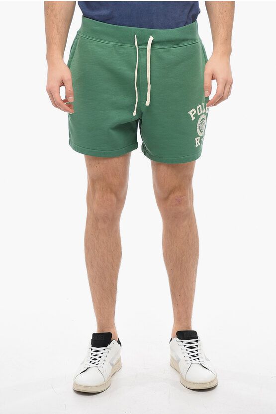 image of Polo Ralph Lauren Og1Mm0524 Athletic Division Shorts In Green, Men's (Size 36)