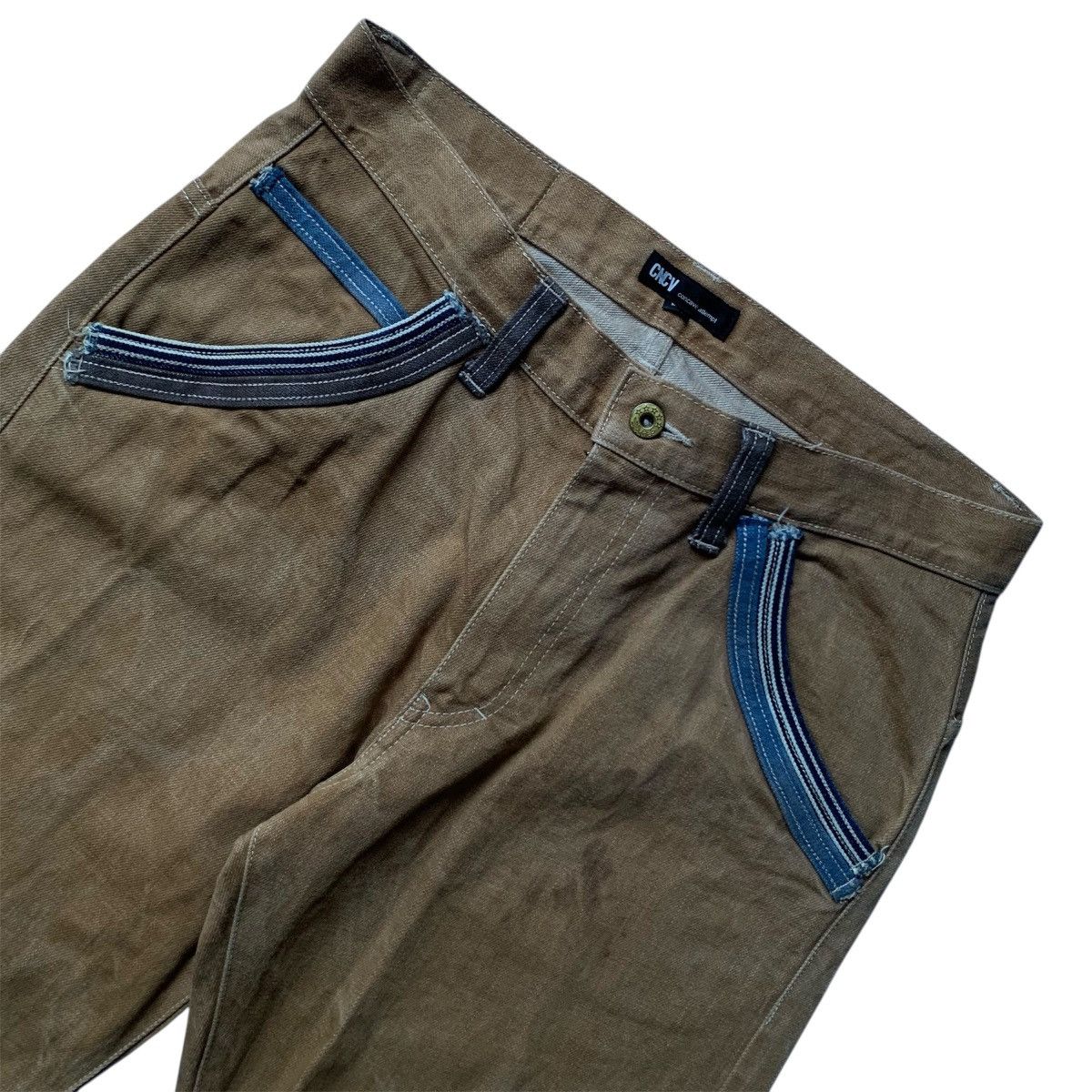14th Addiction Vintage concave buckle back denim pants Size US 30 / EU 46 - 7 Thumbnail