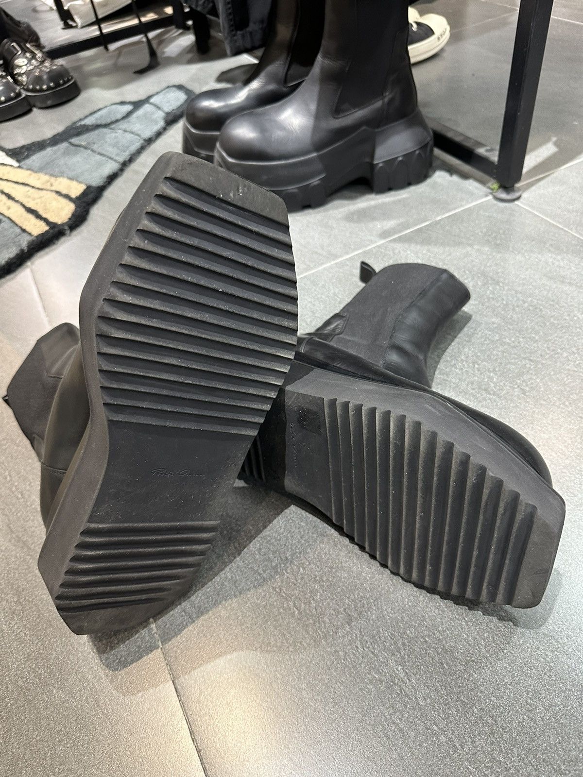 Rick Owens Beatle Turbo Cyclops Boots