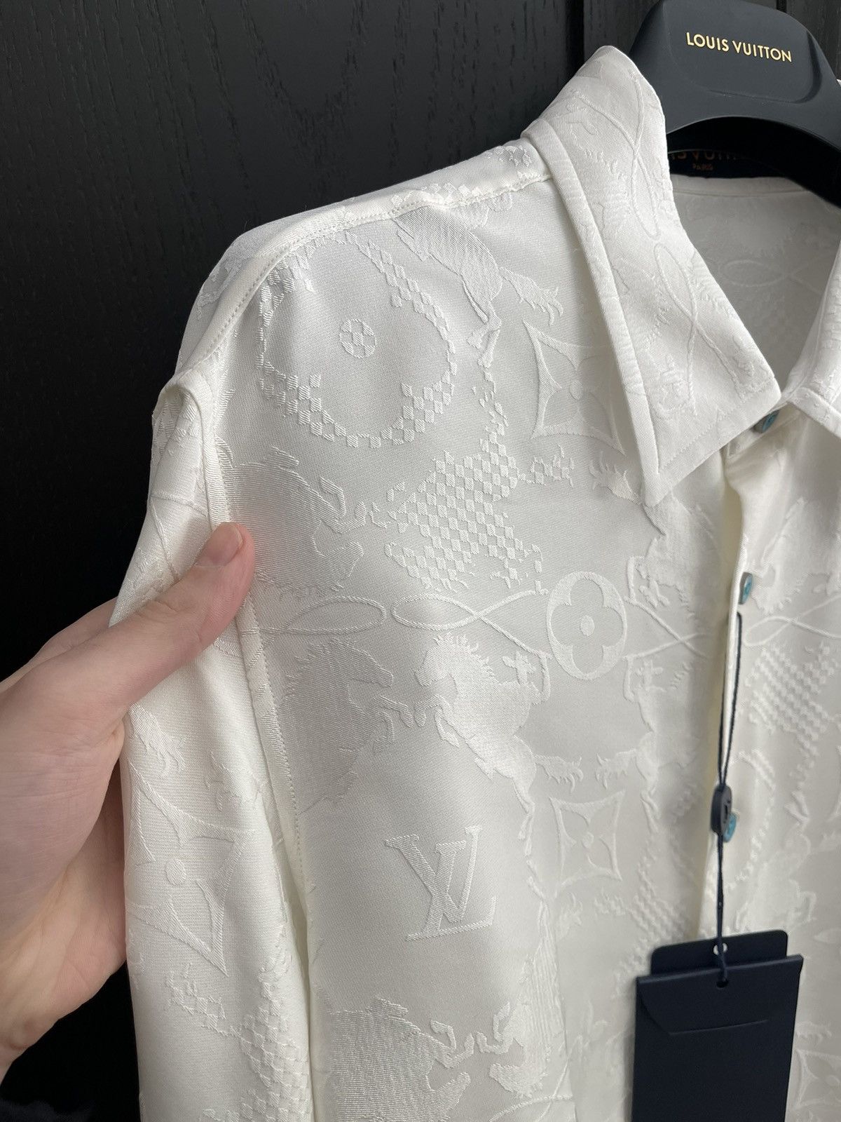 Louis Vuitton Louis Vuitton Silk Shirt Size US M / EU 48-50 / 2 - 4 Thumbnail