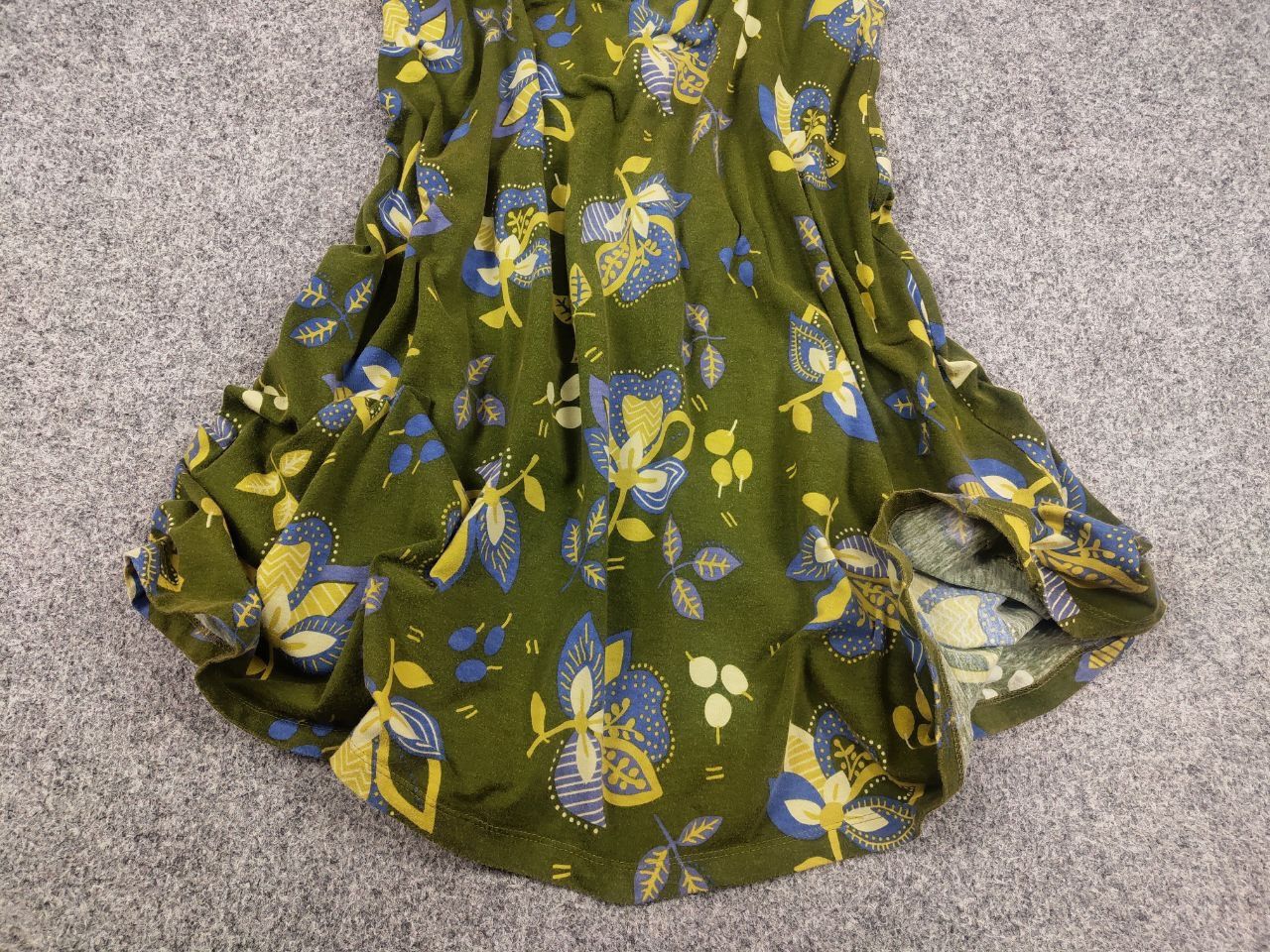 Gudrun Sjoden Gudrun Sjödén Design cotton Green Flower Pattern Tank dress Size S / US 4 / IT 40 - 5 Thumbnail