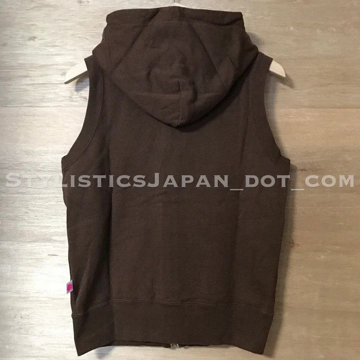 Bape Bape Apee Swarovski Crystal Nested Logo Sleeveless Hoodie Size S / US 4 / IT 40 - 7 Thumbnail