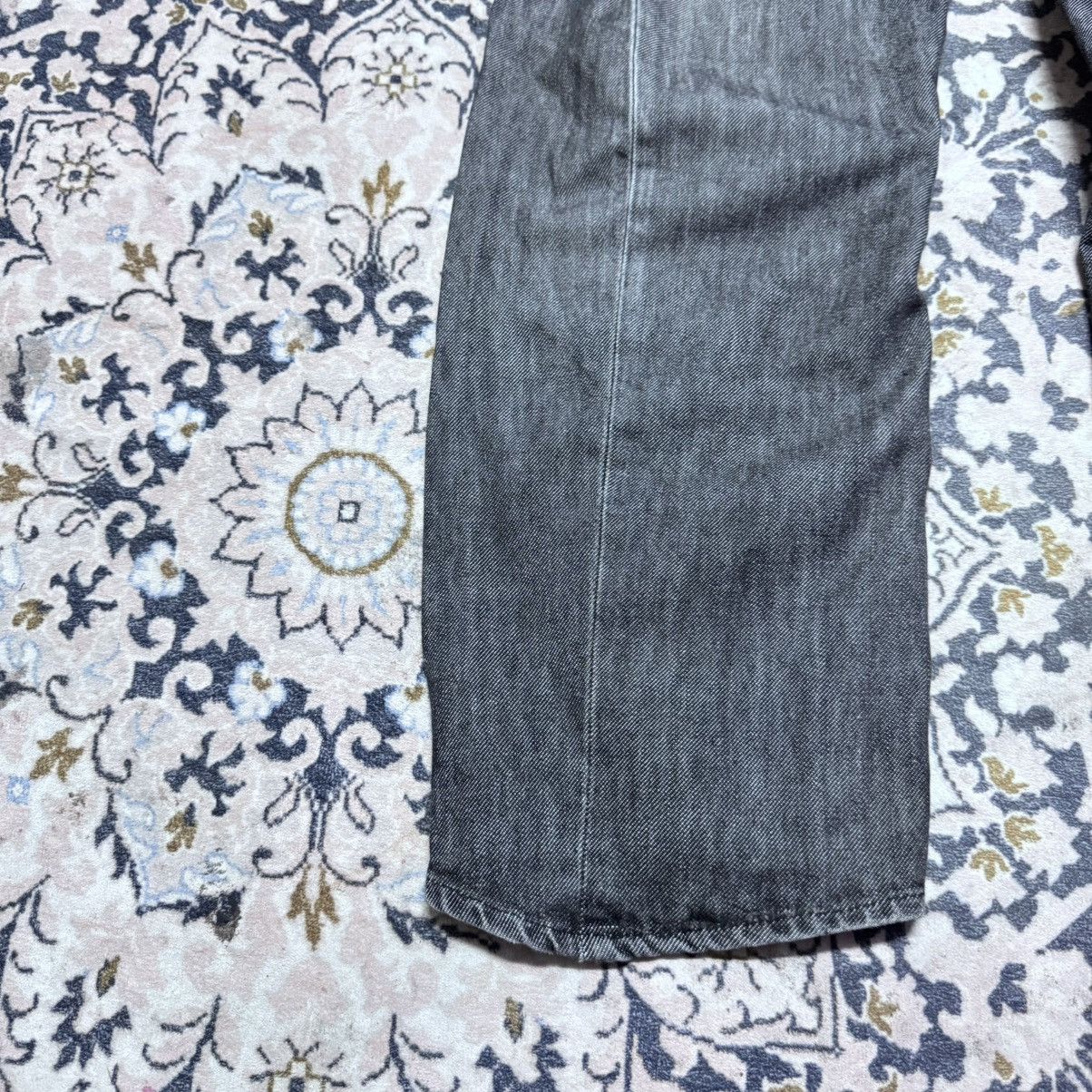 Levi's Vintage Levis Engineered Black Denim Baggy Jeans Size US 32 / EU 48 - 8 Thumbnail