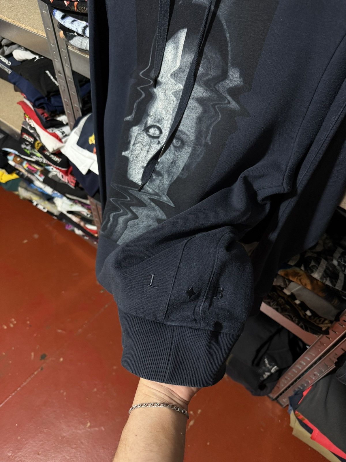 Les Benjamins Rare Luxury Les Benjamins Horror Movie Logo Hoodie Y2K Hype Size US M / EU 48-50 / 2 - 6 Thumbnail