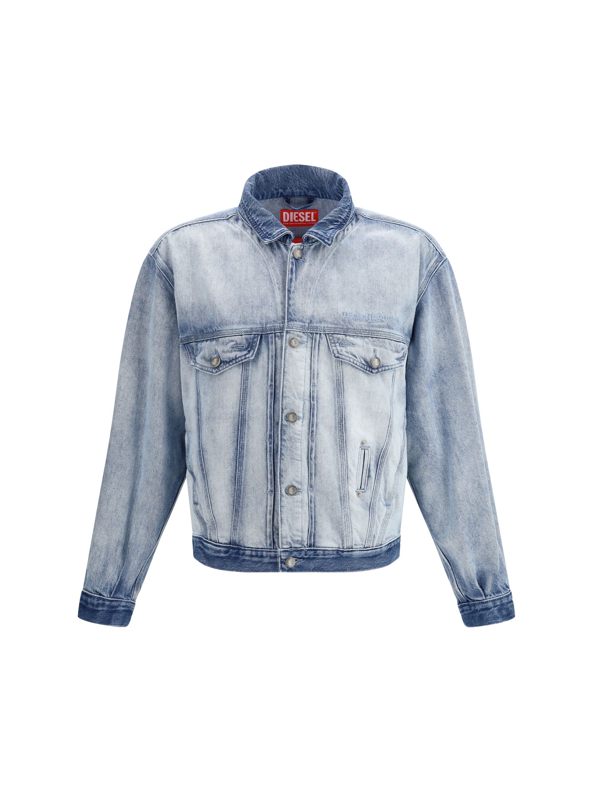 Diesel D-Denver-FSI1 denim Jacket Size US S / EU 44-46 / 1 - 1 Thumbnail