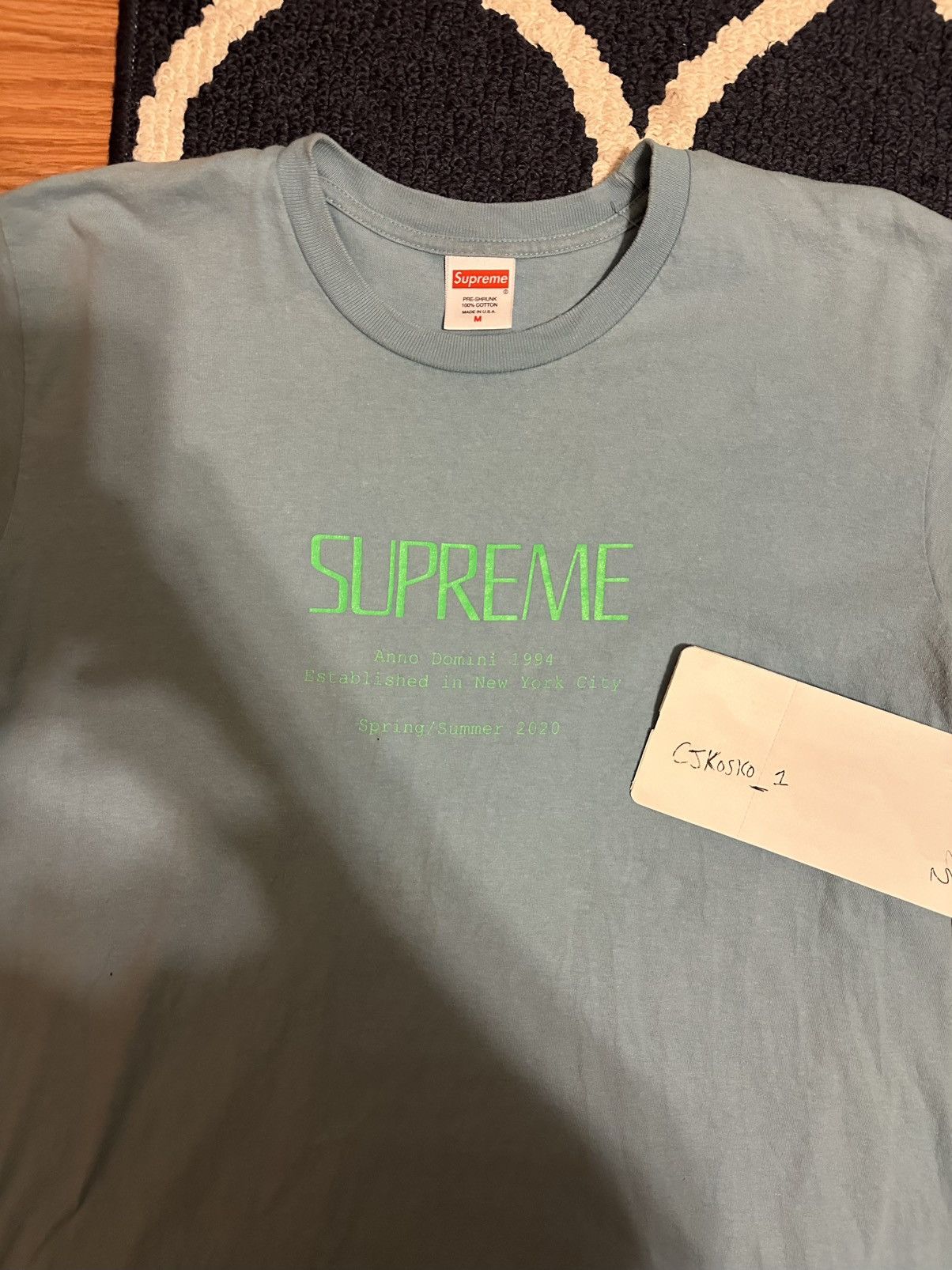 Supreme Supreme Anno Domini Tee Size US M / EU 48-50 / 2 - 2 Thumbnail