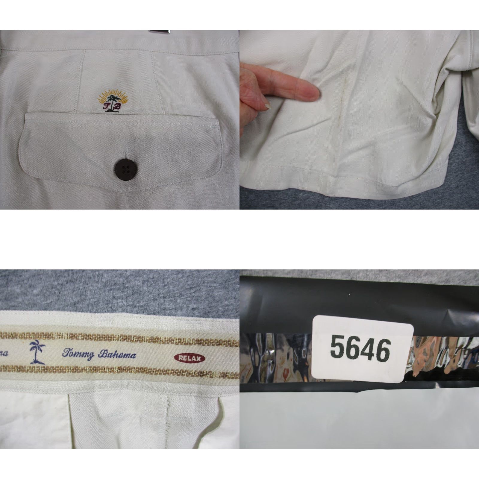 Tommy Bahama Tommy Bahama Relax Shorts 36 Men's Silk Pleated Chino Pockets Logo Shirt Size US 36 / EU 52 - 8 Thumbnail