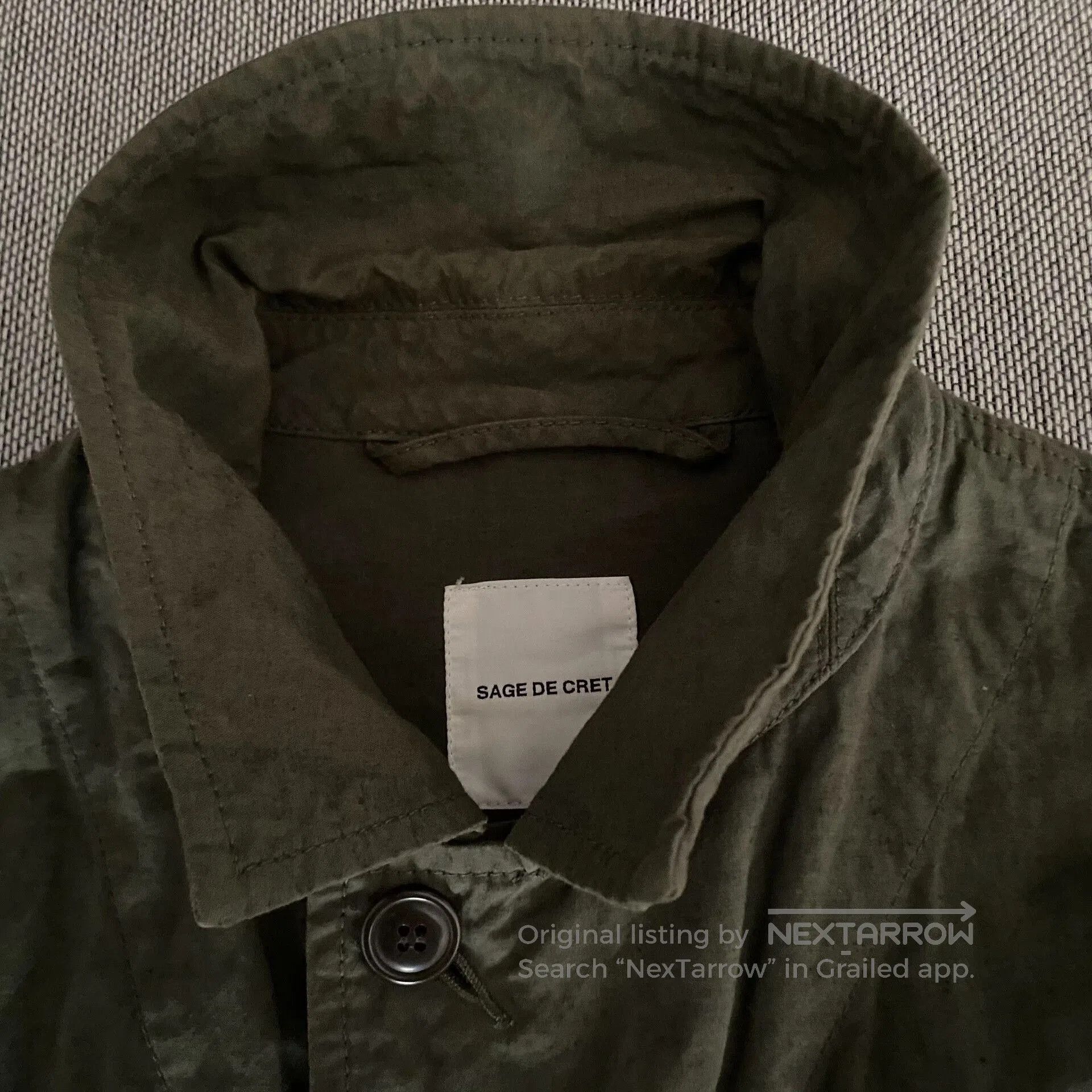 Sage De Cret Sage De Cret Military Green Jacket. Size US L / EU 52-54 / 3 - 3 Thumbnail