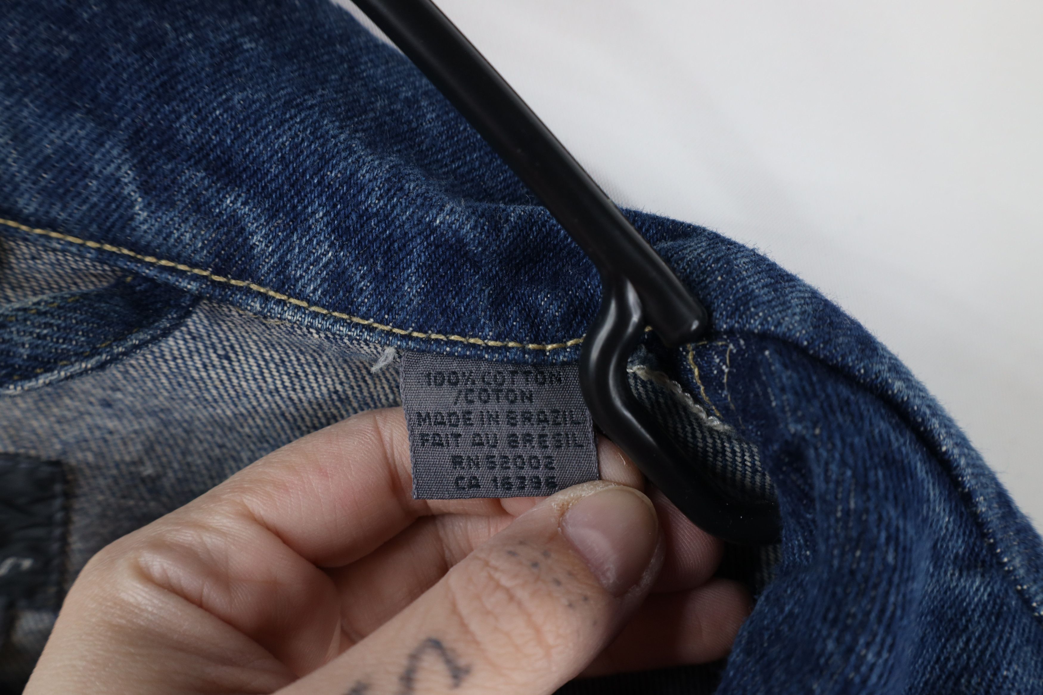 Vintage Vintage 90s Streetwear Denim Jean Blazer Jacket Blue Cotton Size M / US 6-8 / IT 42-44 - 9 Thumbnail