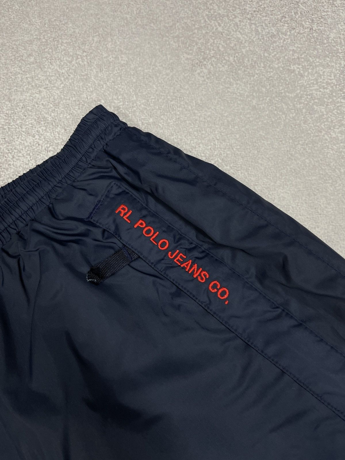 Polo Ralph Lauren Vintage Ralph Lauren Polo Jeans Co. Nylon Sweatpants Navy Size US 34 / EU 50 - 4 Thumbnail