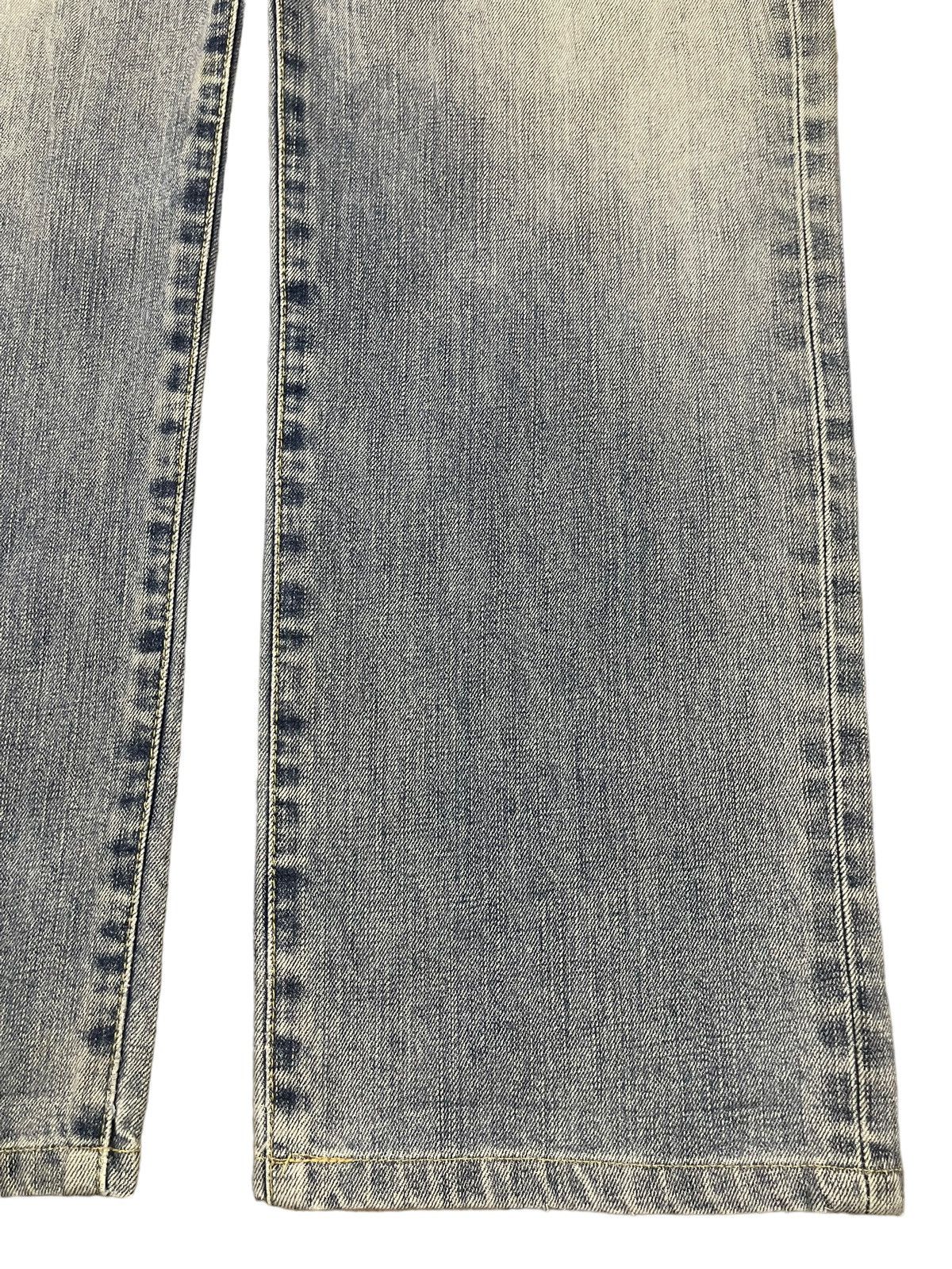 Uniqlo Vintage Japanese Uniqlo Blue Wash Style Distress Baggy Jeans Size US 34 / EU 50 - 6 Thumbnail