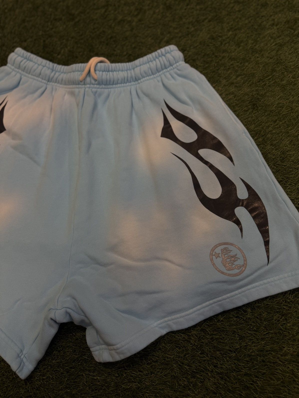 HELLSTAR Hellstar Blue Flame Shorts Size M (Brand NEW) Size US 30 / EU 46 - 2 Thumbnail
