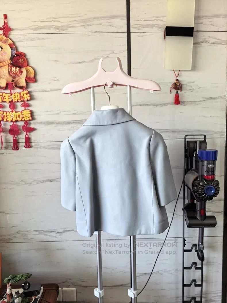 Loewe Loewe Lambskin short-sleeved jacket Size XS / US 0-2 / IT 36-38 - 2 Thumbnail