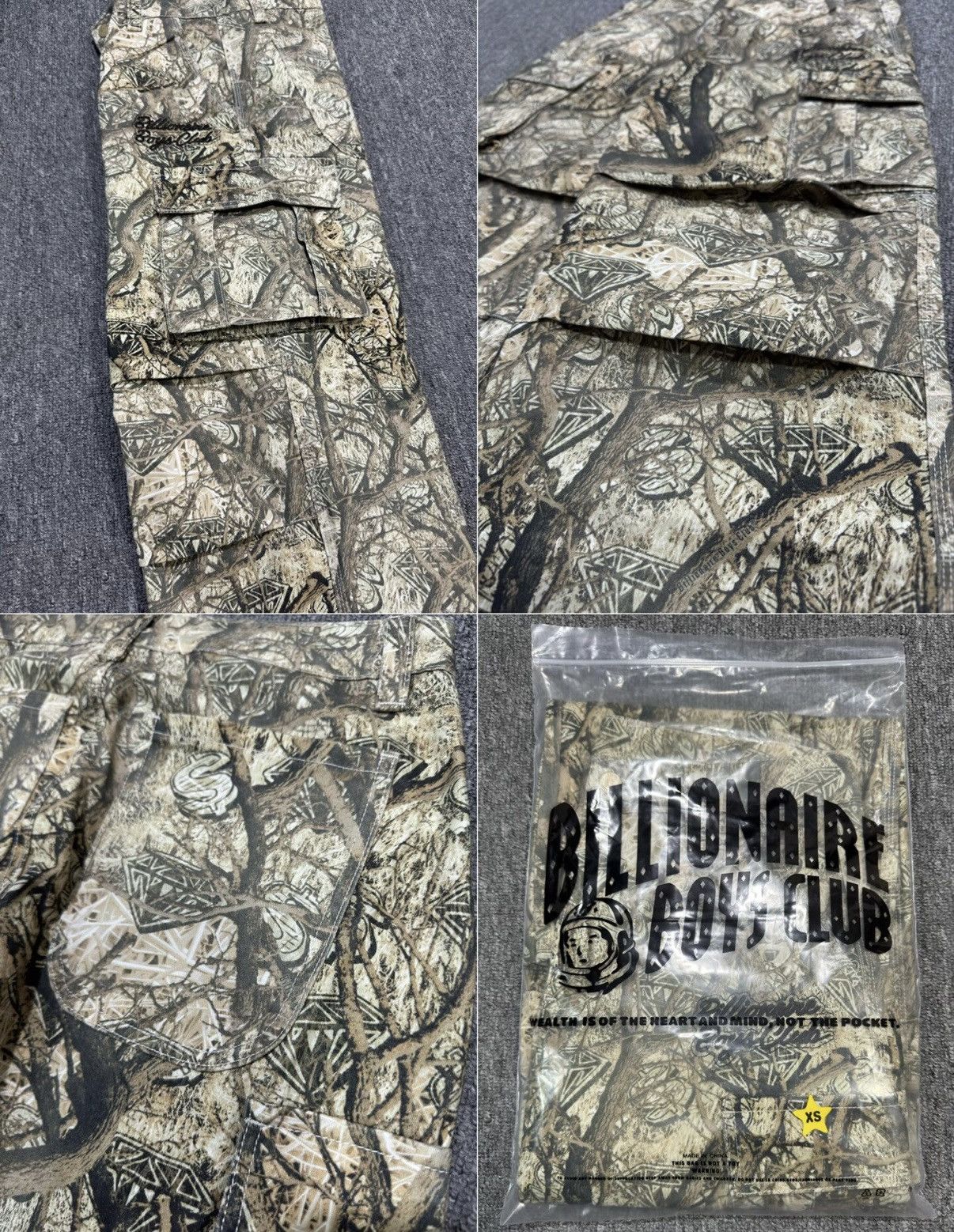 Billionaire Boys Club Distressed Cargo Parachute Pants Billionaire Boys Club Size US 29 - 3 Thumbnail
