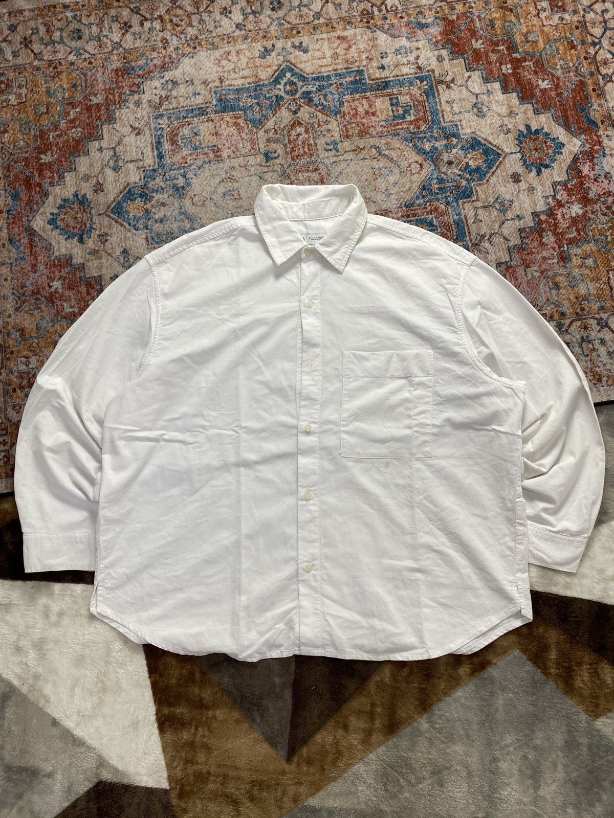 Zara OVERSHIRT CITYBOYS ZARAMAN WHITE SINGLE BIGPOKET Size US XL / EU 56 / 4 - 1 Thumbnail