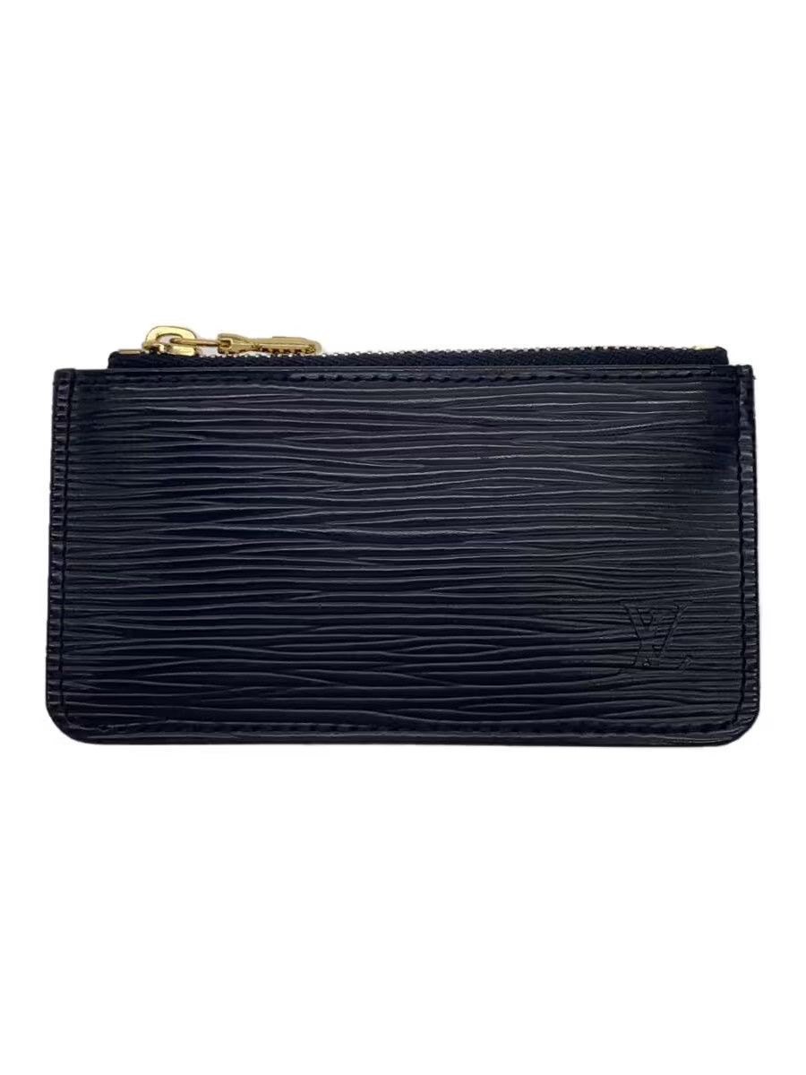 Louis Vuitton Louis Vuitton Epi Pochette Cle Leather Black Size ONE SIZE - 1 Thumbnail
