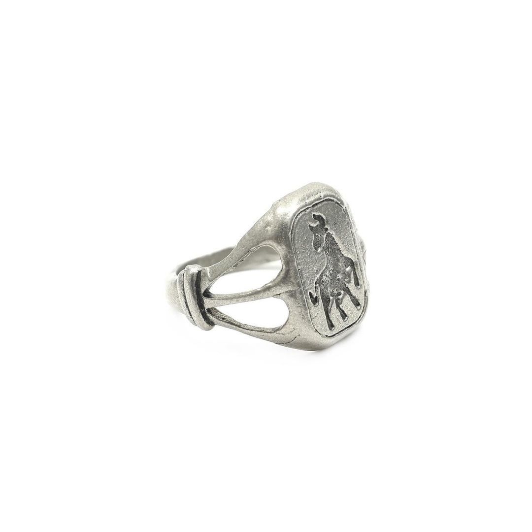 Jewelry Zodiac Ring Taurus Silver Size ONE SIZE - 2 Thumbnail