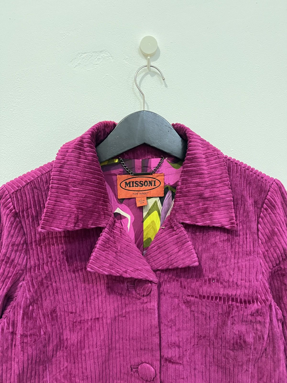 Missoni Vintage Missoni for Target Corduroy Long Coat Size S / US 4 / IT 40 - 2 Thumbnail