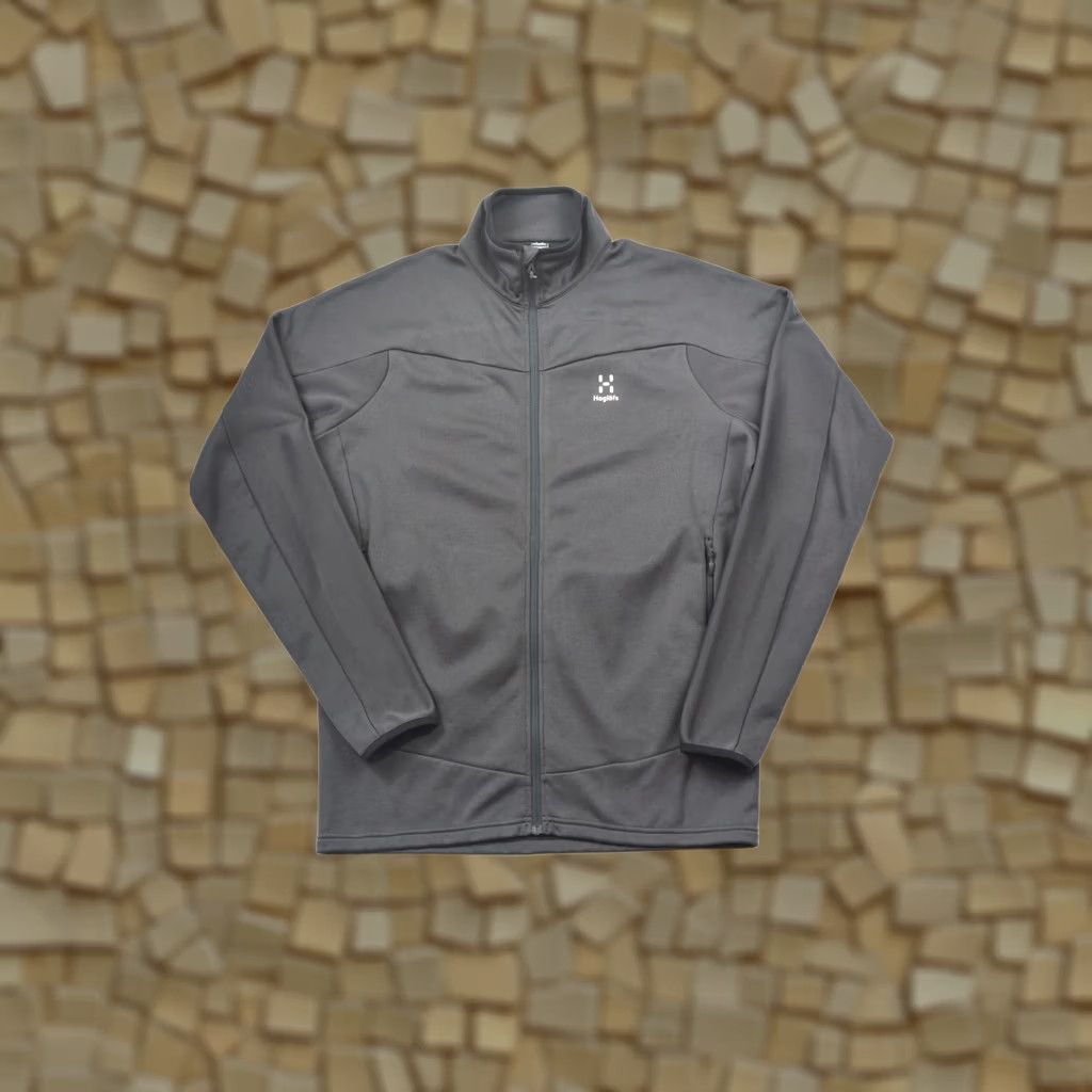 Vintage Haglöfs Frost Mid Jacket Men Full-Zip Fleece 604821 Size M Gray Sweatshirt Size US M / EU 48-50 / 2 - 1 Thumbnail