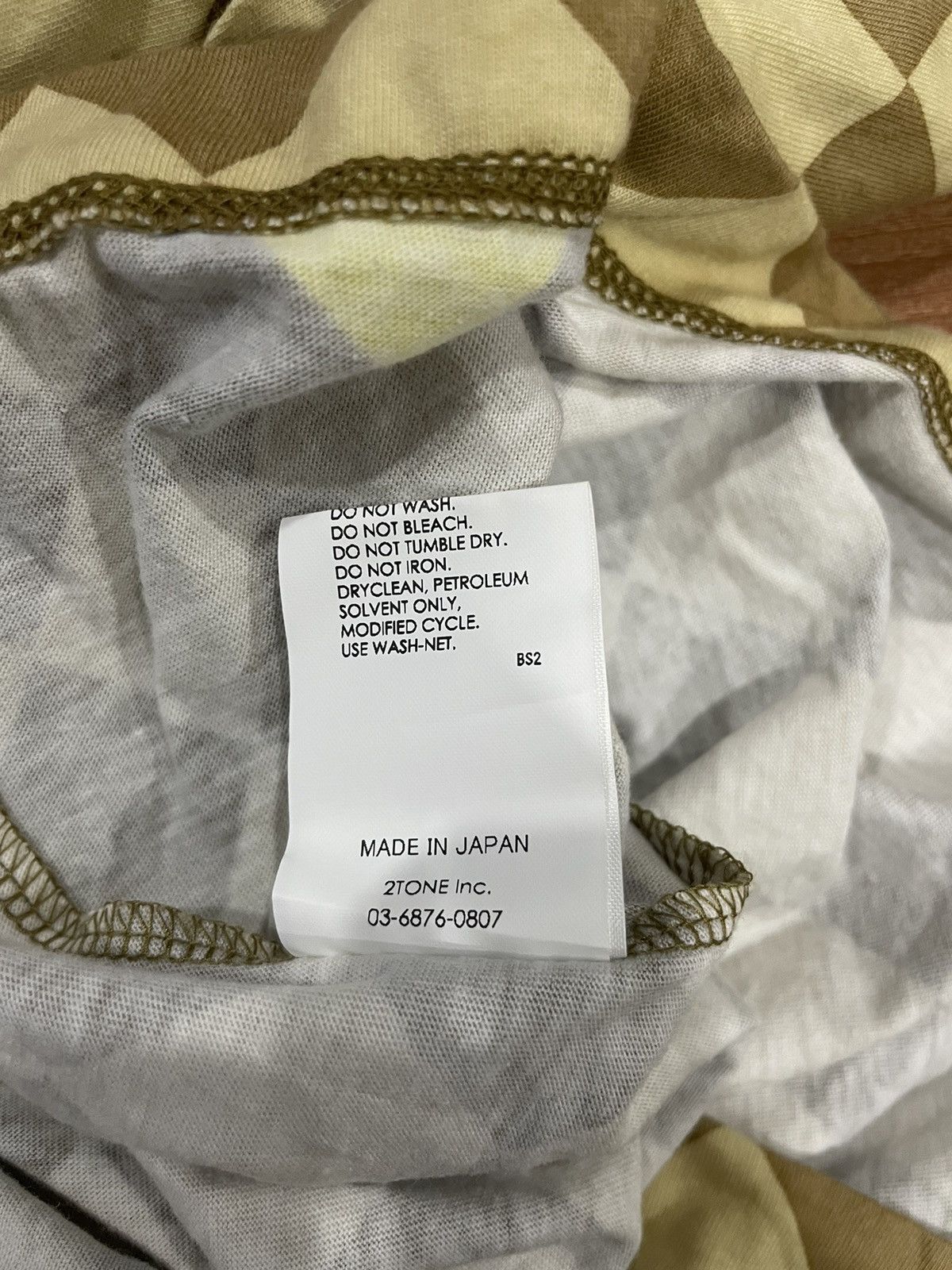 Japanese Brand Base Mark Asymmetry Long Sleeves Tshirt Size ONE SIZE - 4 Thumbnail
