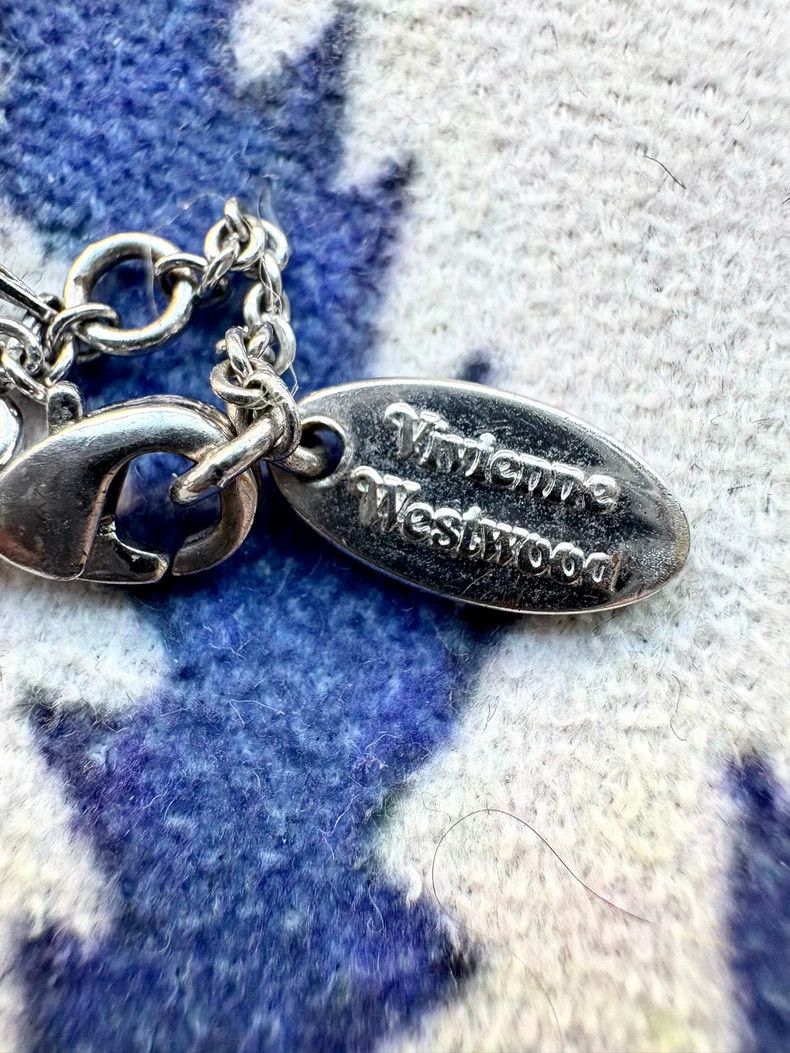 Vivienne Westwood Vivienne Westwood Vintage Pink Rose Saturn Necklace Size ONE SIZE - 5 Thumbnail
