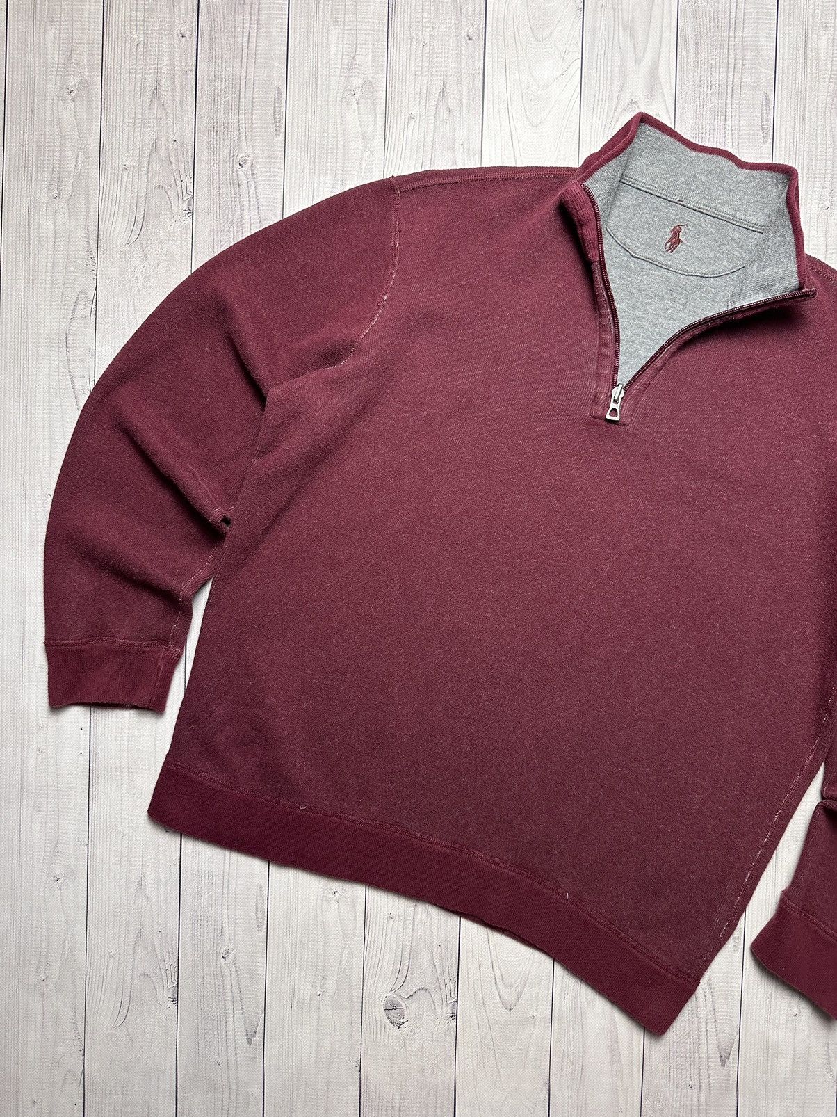 Vintage Vintage Polo Ralph Lauren sweater reversible logo rare Large Size US L / EU 52-54 / 3 - 4 Thumbnail