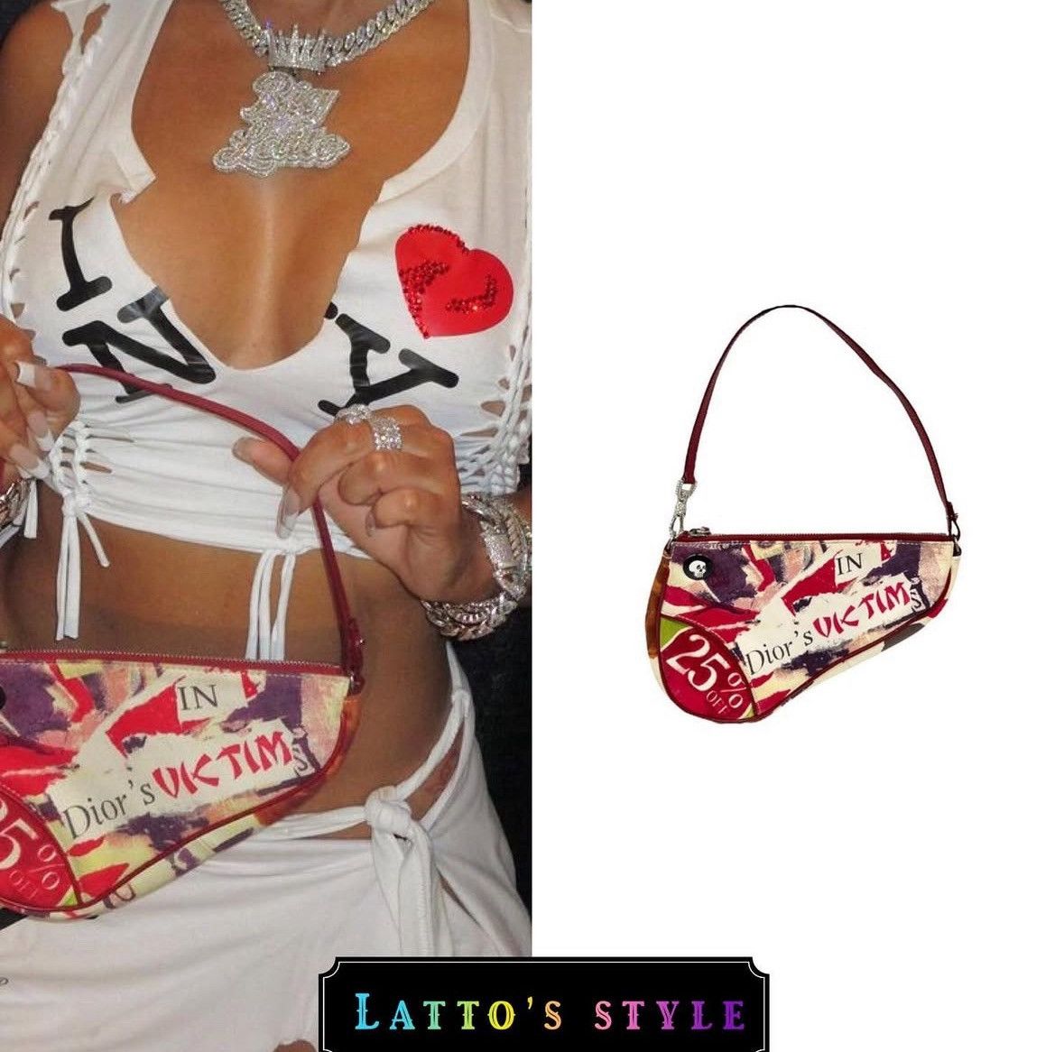 Dior Dior Victim Saddle Bag Summer 2003 Size ONE SIZE - 13 Thumbnail