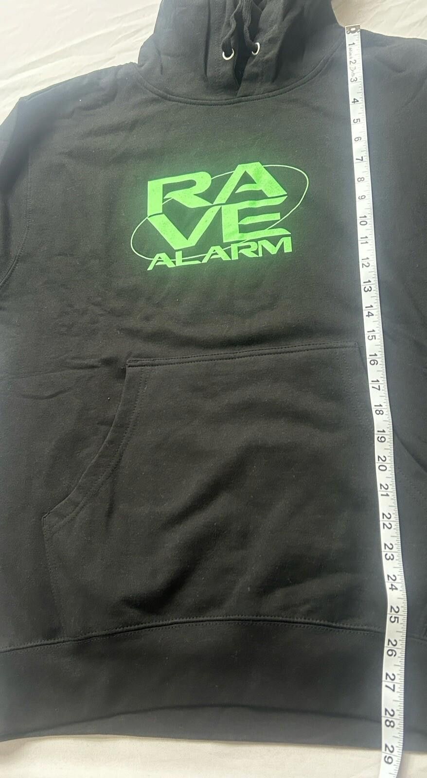 Other Dombresky X Noizu Rave Alarm Black Hoodie Mens Medium EDM Size US M / EU 48-50 / 2 - 4 Thumbnail