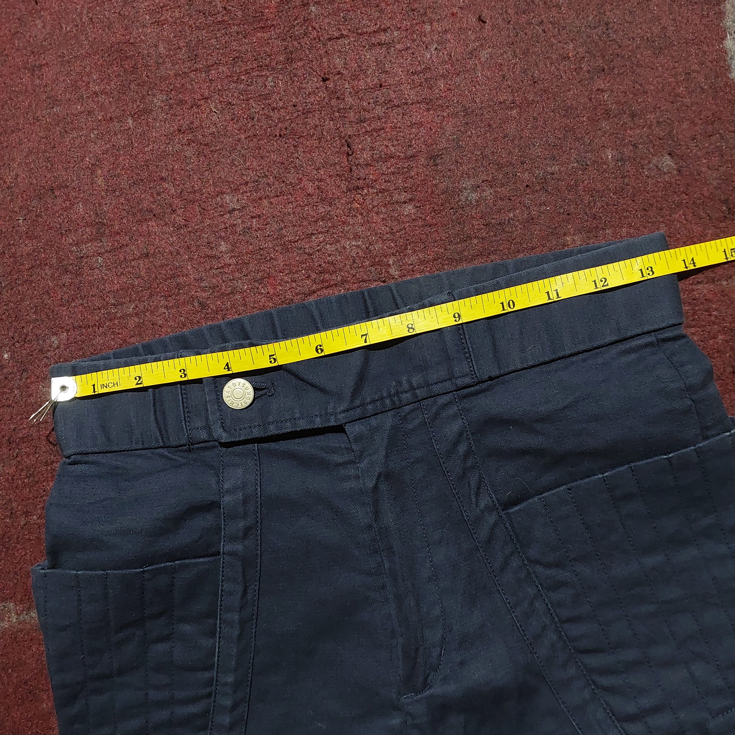 Issey Miyake Tsumori chisato panelled ziper leg pants Size US 27 - 11 Thumbnail