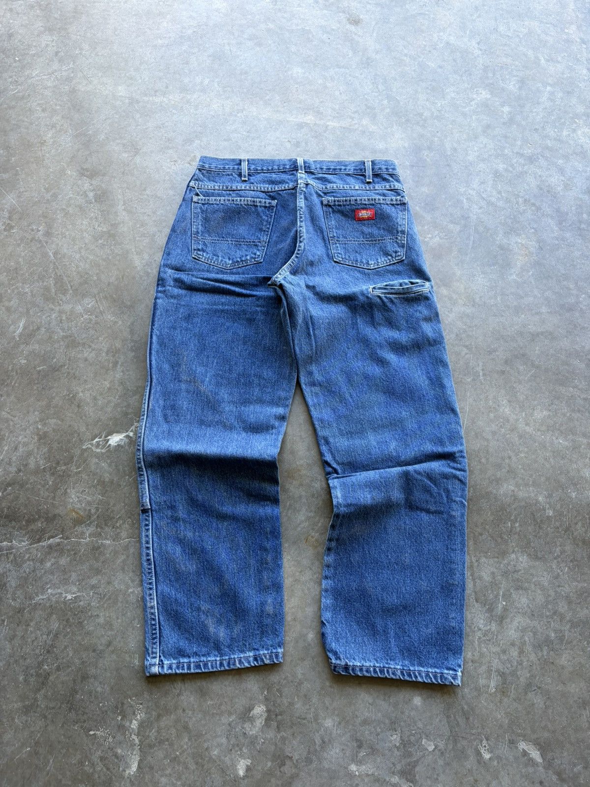 Dickies Dickies Double Knee Vintage Baggy Workwear Denim 1990s Size US 34 / EU 50 - 4 Thumbnail