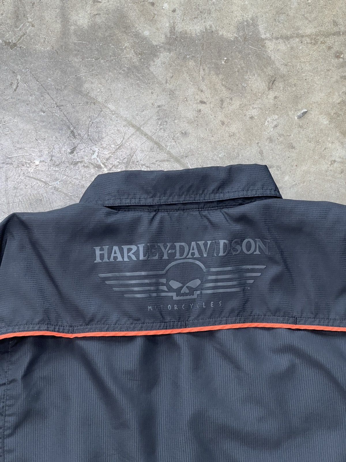 Harley Davidson × Vintage Harley Davidson Button-Up Double Pocket Shirt XL Size US XL / EU 56 / 4 - 5 Thumbnail