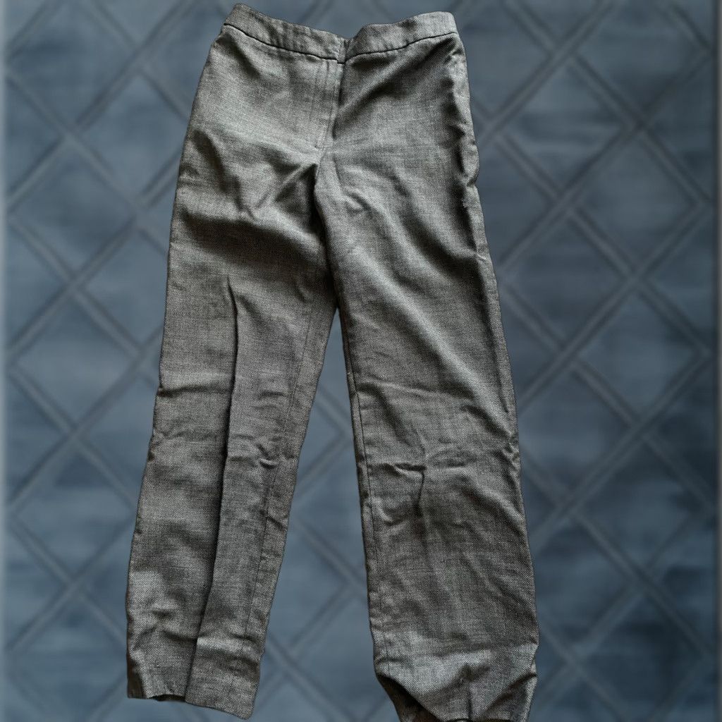 Ann Taylor Ann Taylor Dress Pants Women 6 Black Silver Pan? Size 28" / US 6 / IT 42 - 1 Thumbnail