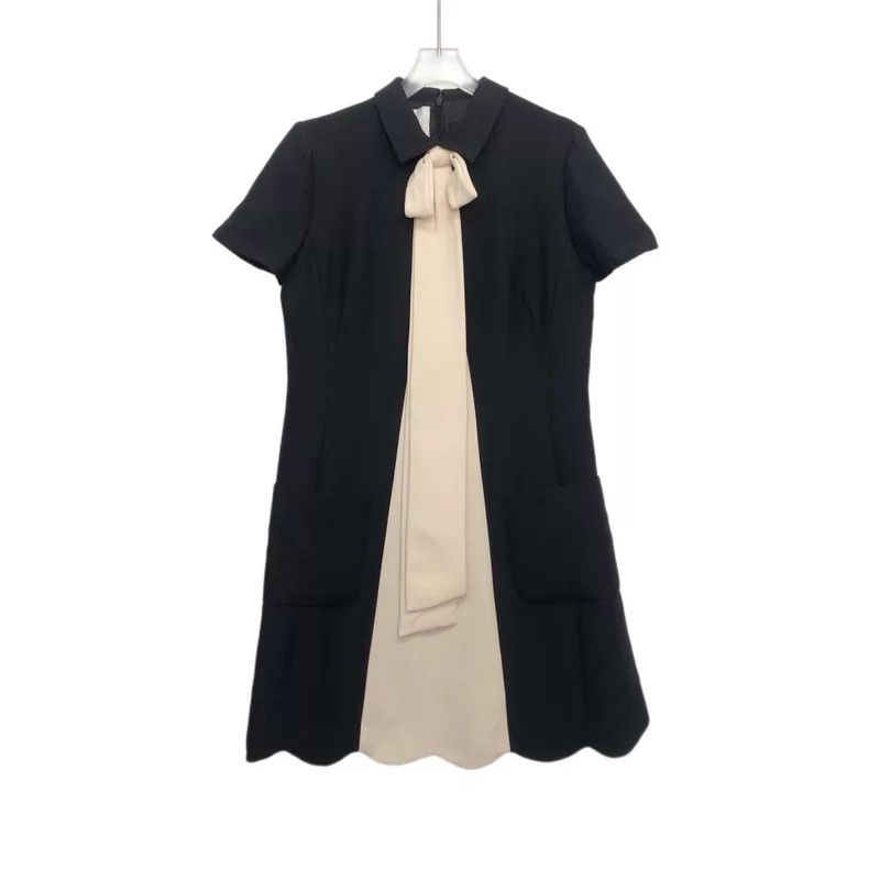 Other Valentino Loose casual short-sleeved dress with contrastin Size M / US 6-8 / IT 42-44 - 1 Thumbnail