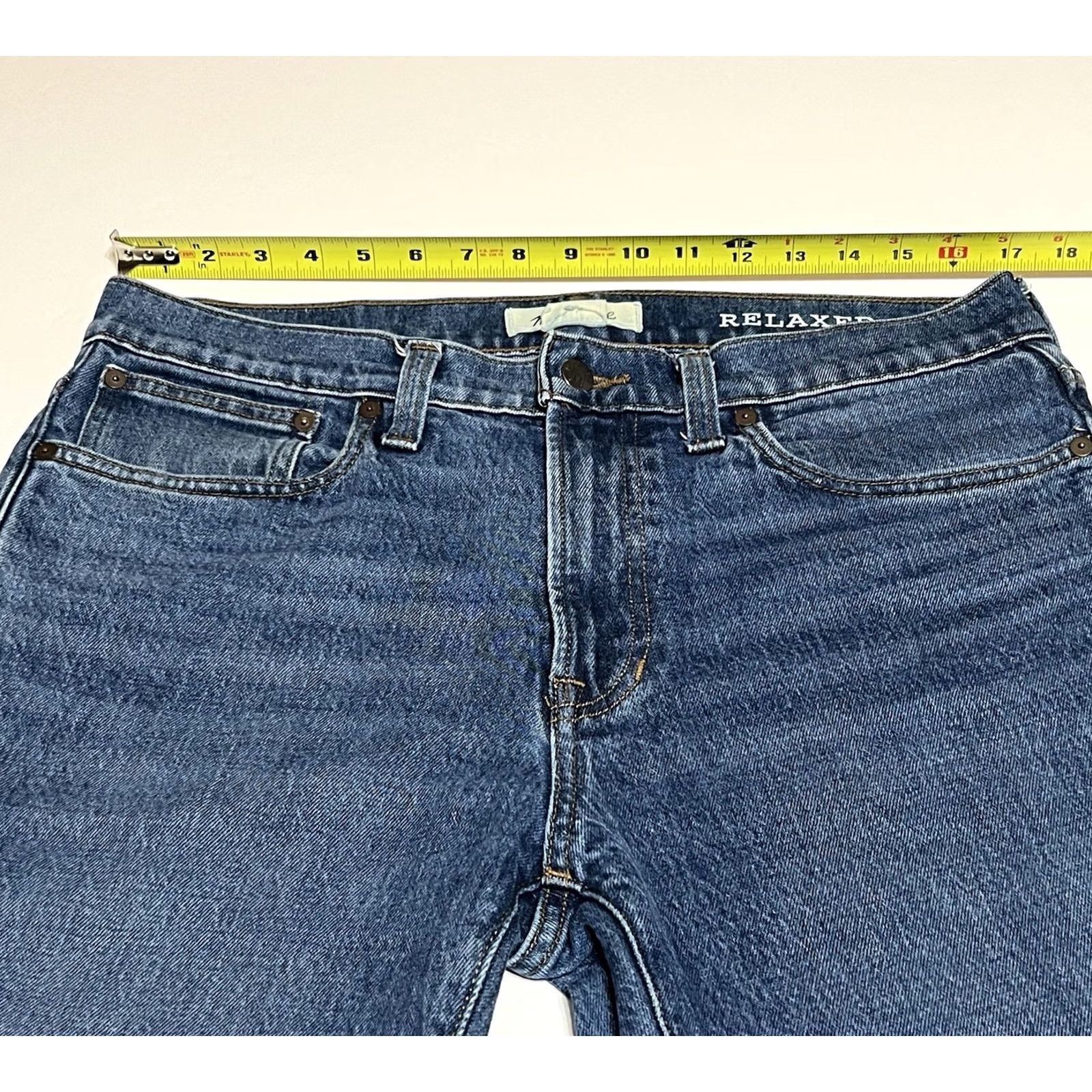 Madewell Madewell Jeans Men’s Relaxed Taper Denim Blue 34x29 34x32 5-Pocket City Vintage No N/A Size US 34 / EU 50 - 3 Thumbnail