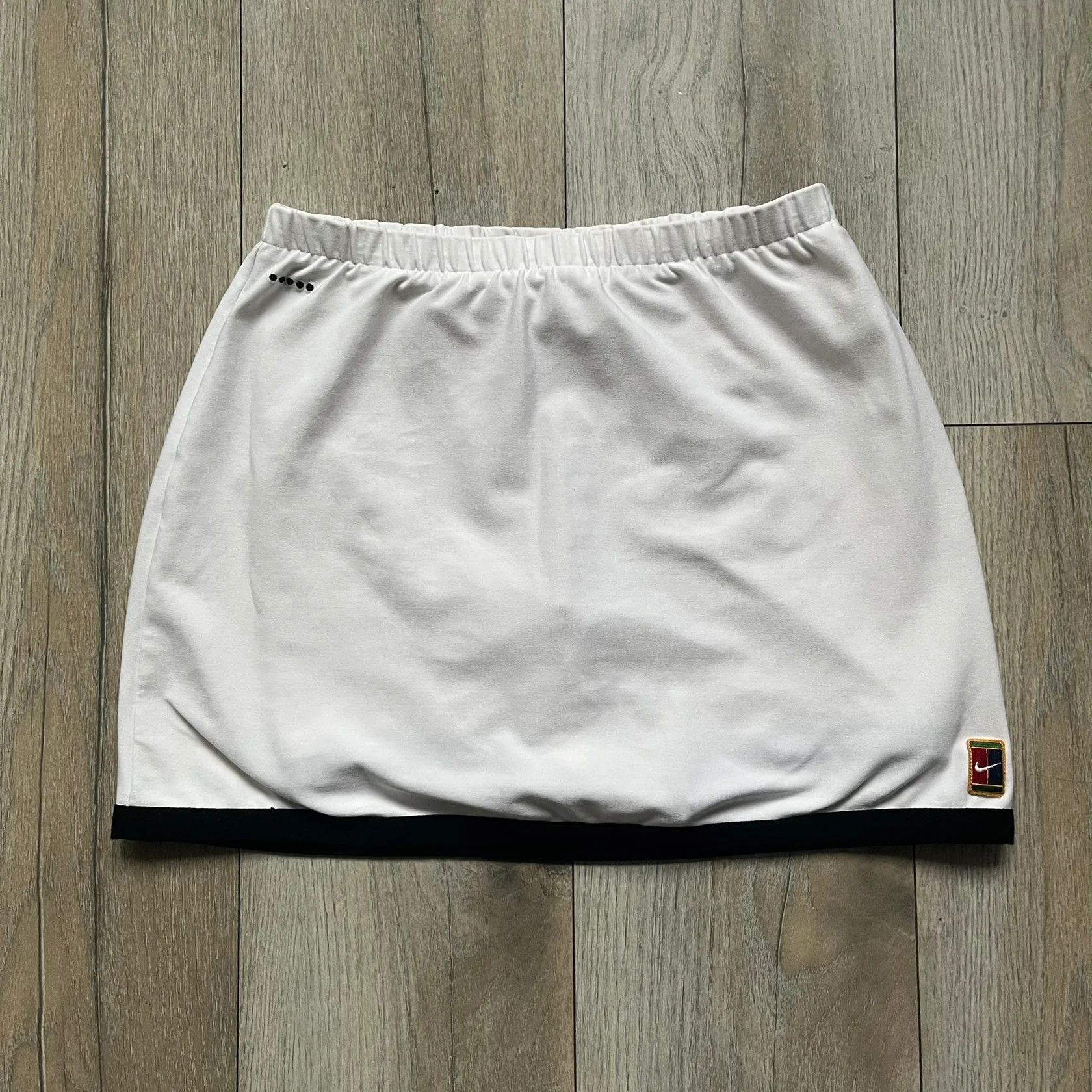 Nike Nike Court Black Trim 90's Tennis Skirt Size 26" / US 2 / IT 38 - 1 Thumbnail