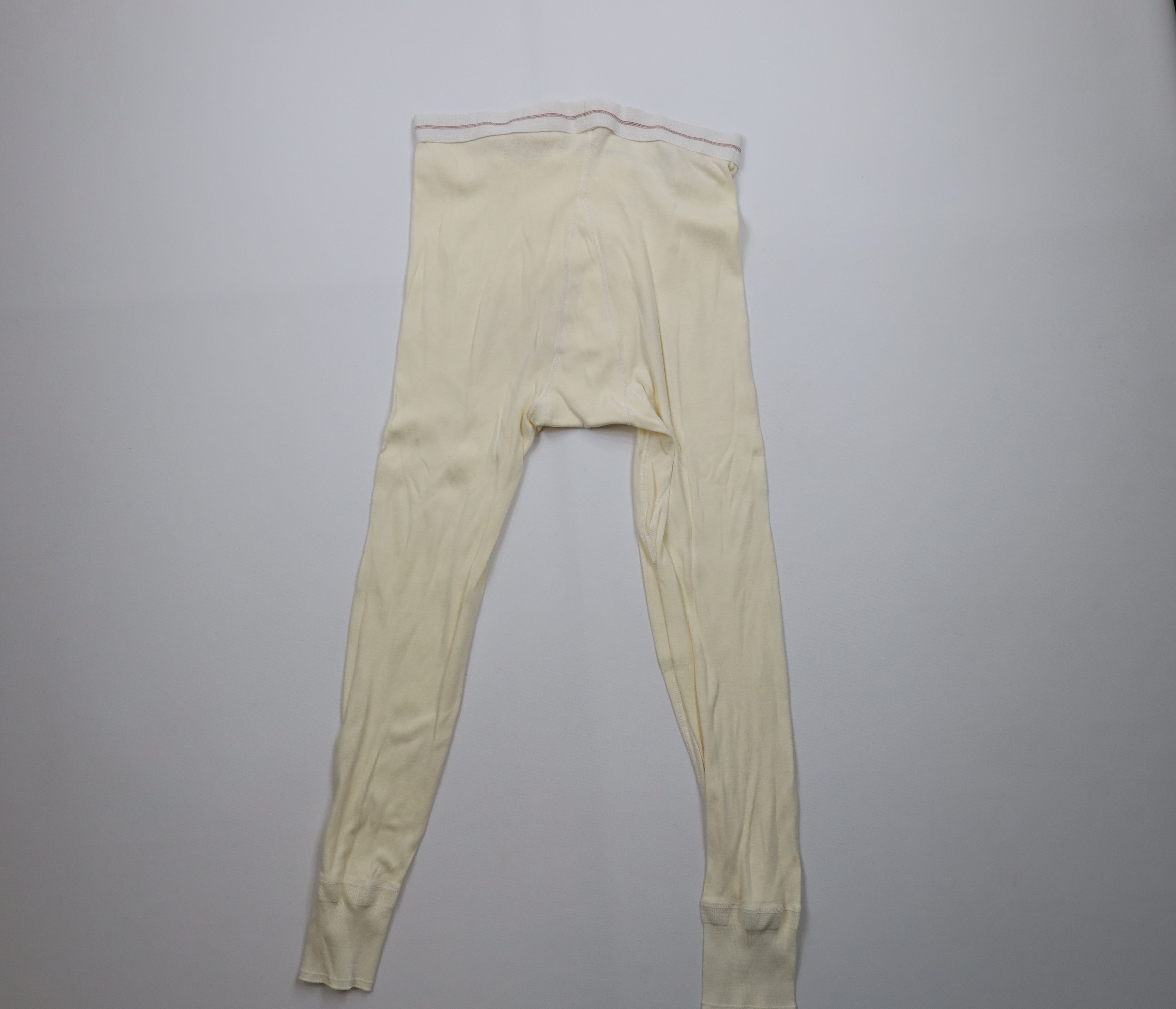 Hanes Vintage 40s Hanes Winter Sets Pants Joggers Cream USA Size US 36 / EU 52 - 8 Thumbnail