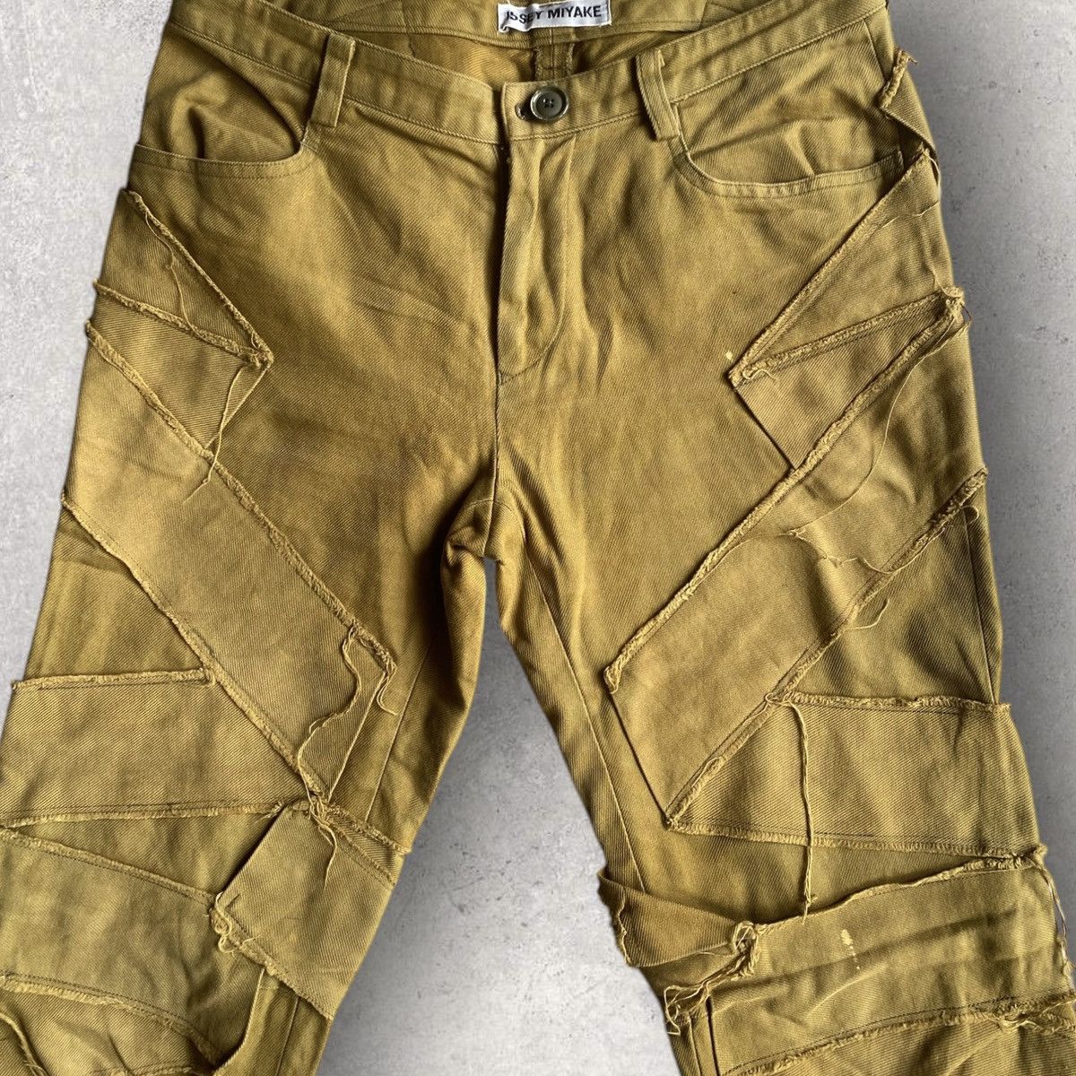 Issey Miyake Vintage FW02 Reconstructed Pants Size US 28 / EU 44 - 2 Thumbnail
