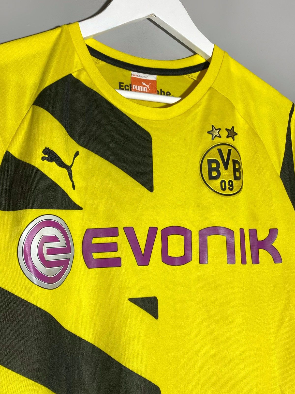 Puma #25 Sokratis Puma BVB Borussia Dortmund 2014/15 Jersey Size US M / EU 48-50 / 2 - 2 Thumbnail