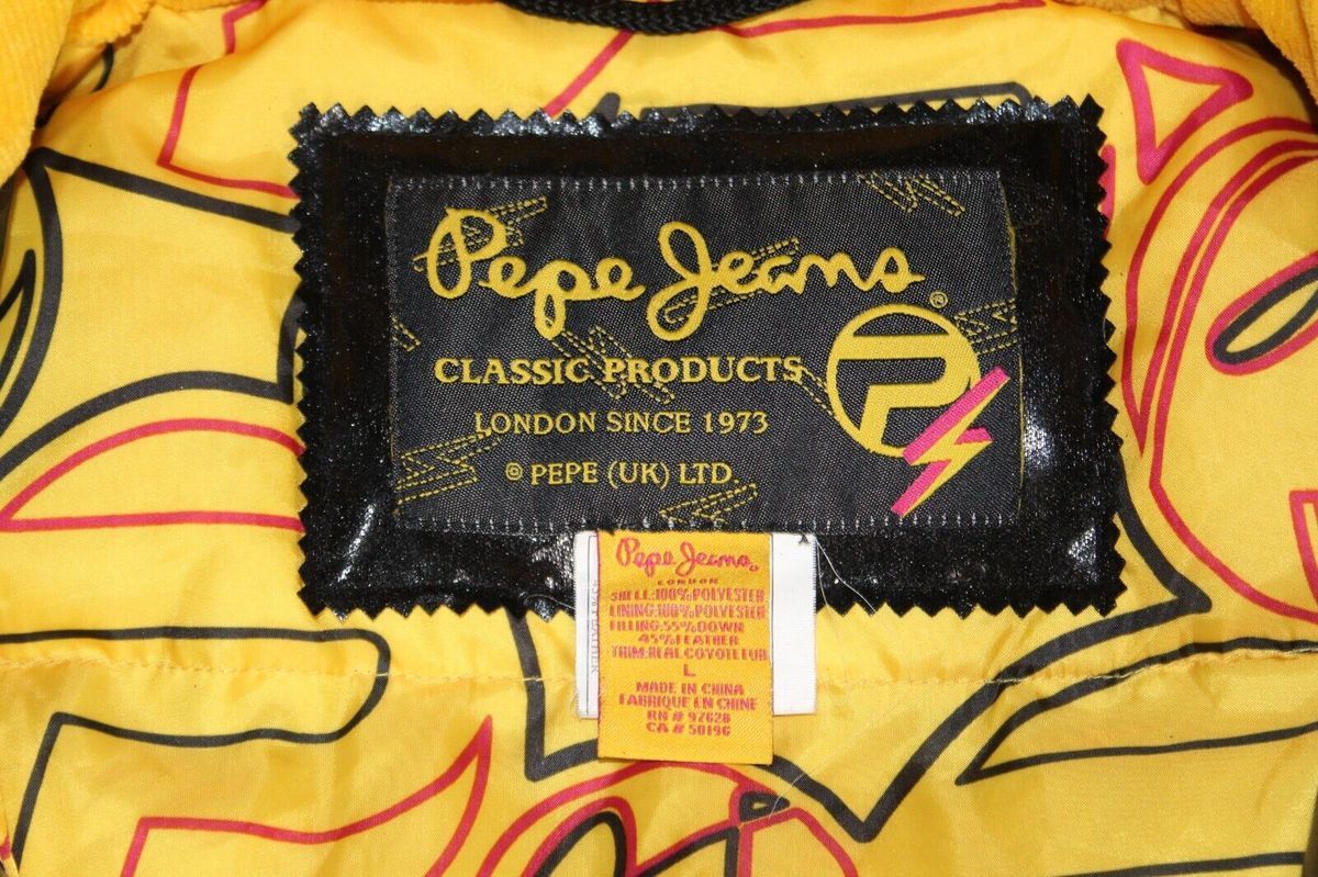 Pepe Jeans Pepe Jeans London Down Puffer Jacket Faux Fur Size L Size L / US 10 / IT 46 - 5 Thumbnail
