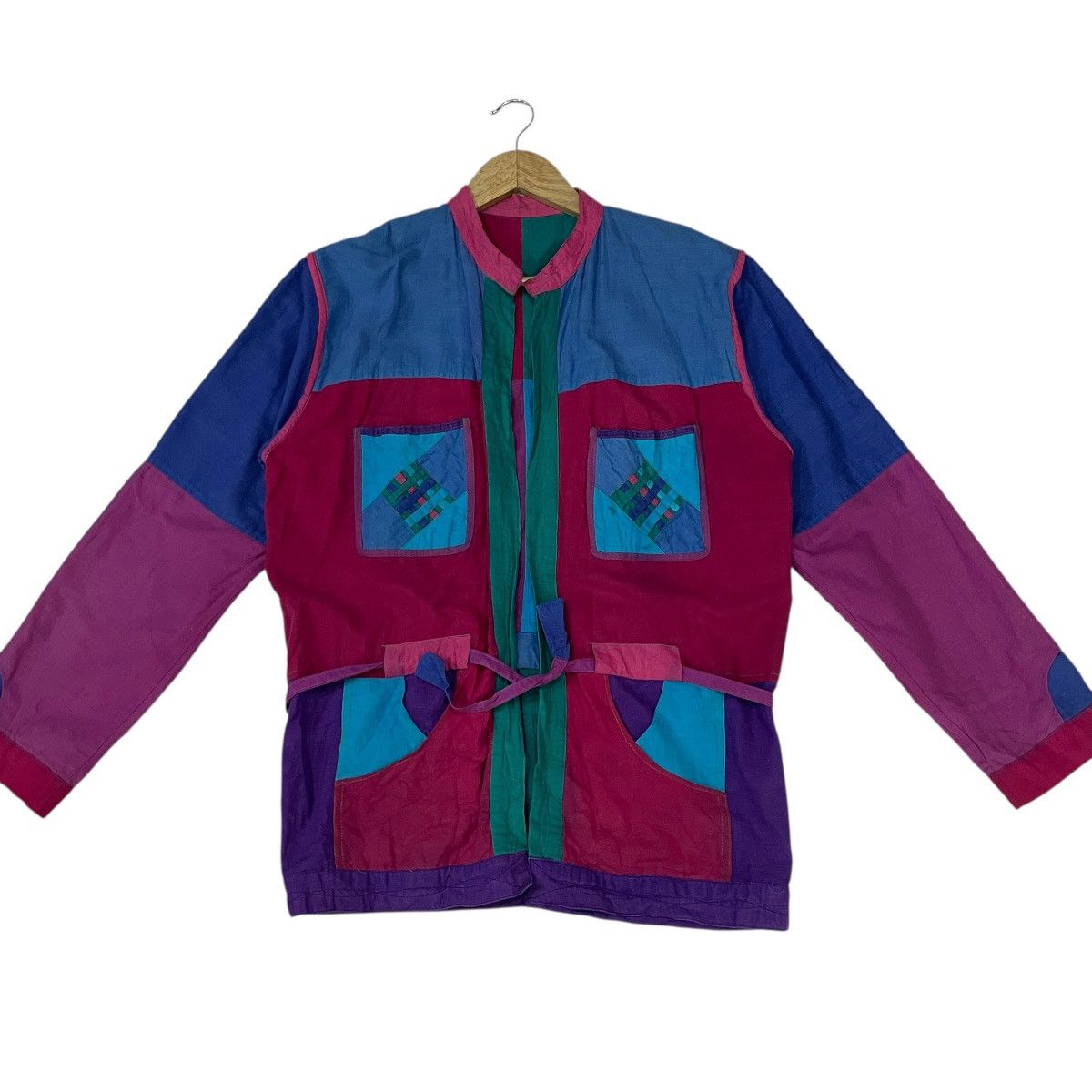 Japanese Brand Vintage Japanese Designer Multicolour Jacket Size US M / EU 48-50 / 2 - 1 Thumbnail