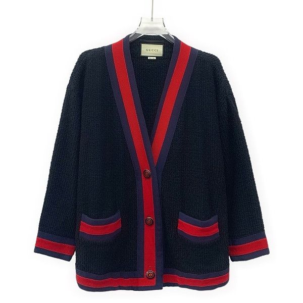 Gucci Gucci Web Stripe Cardigan Size 38 Size XS / US 0-2 / IT 36-38 - 1 Thumbnail