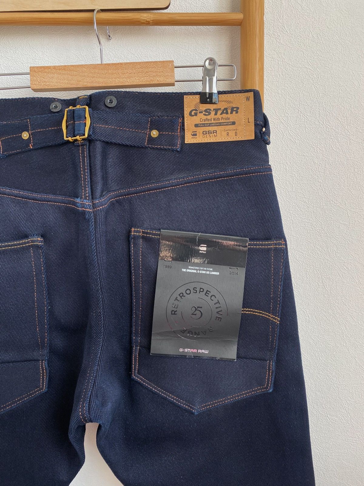 G-Star G-star Red listing SELVEDGE Us Lumber 25 jeans Size US 33 - 7 Thumbnail
