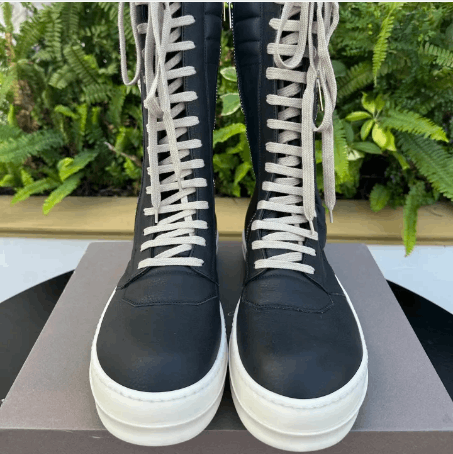 Rick Owens Rick Owens Hi-Top Sneakers Size US 10 / EU 43 - 2 Thumbnail