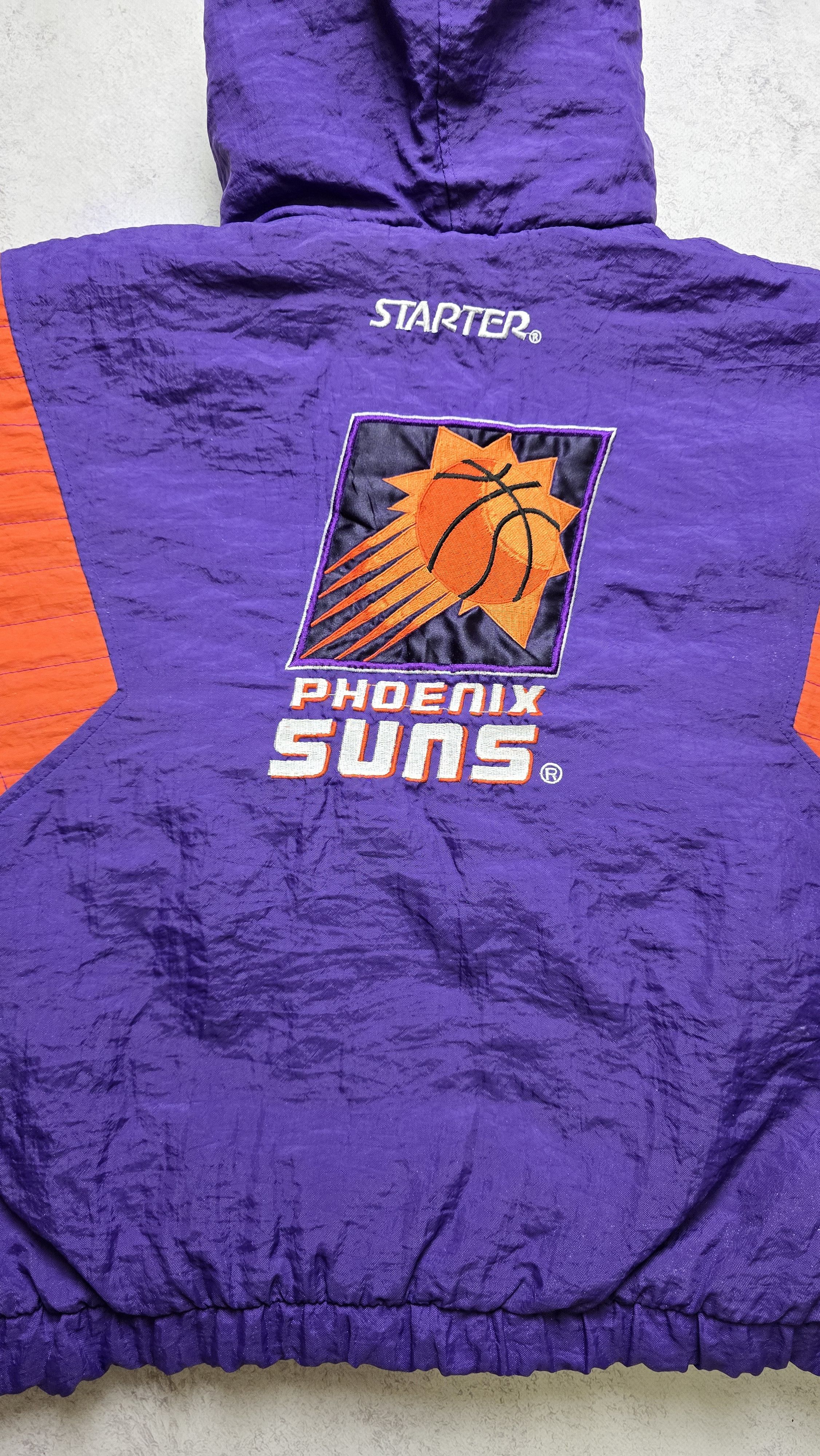 Starter Vintage 90’s NBA Phoenix Suns Starter Puffer Jacket Size US M / EU 48-50 / 2 - 6 Thumbnail
