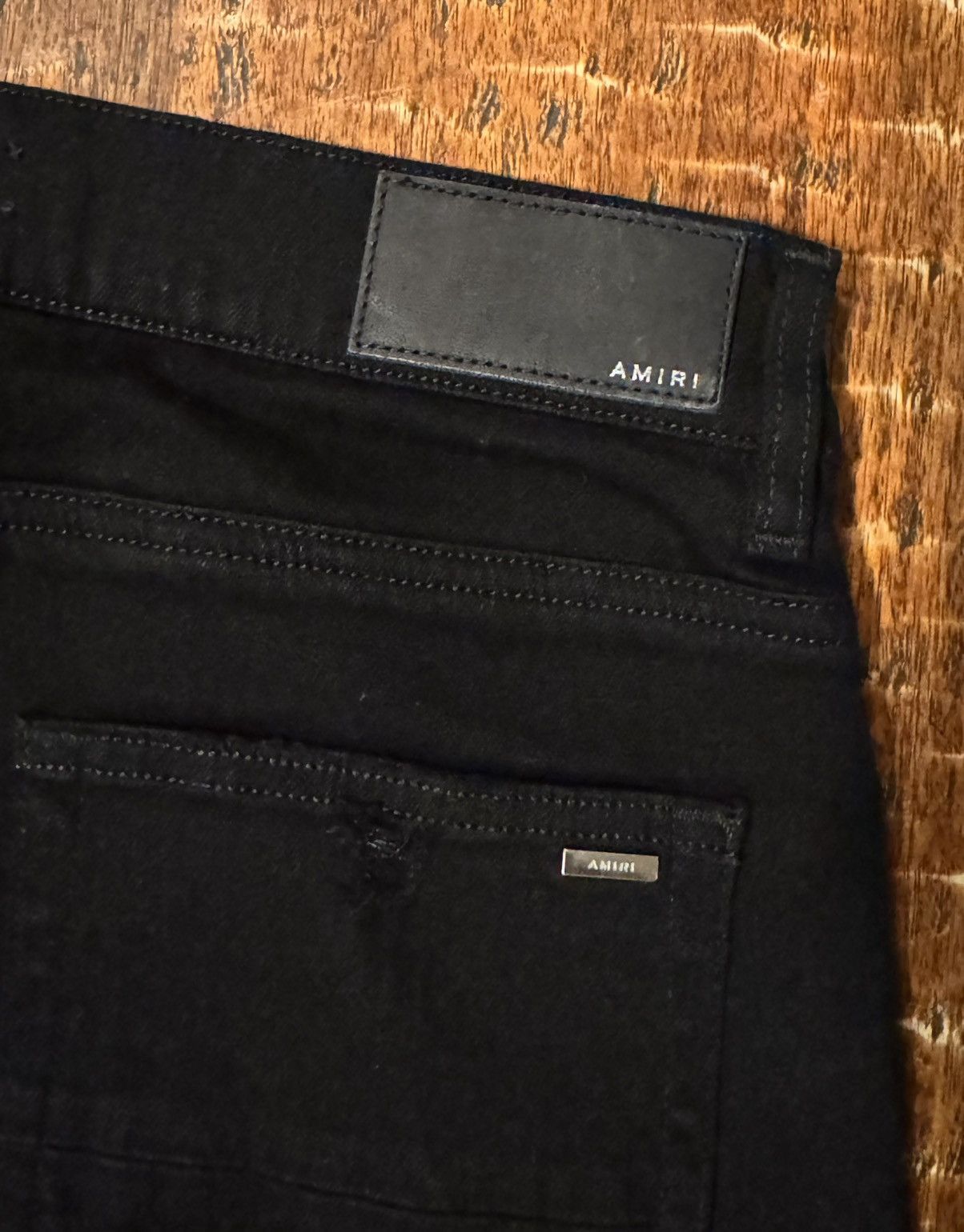 Amiri Crystal Painter Black Jeans 33 Size US 33 - 9 Thumbnail