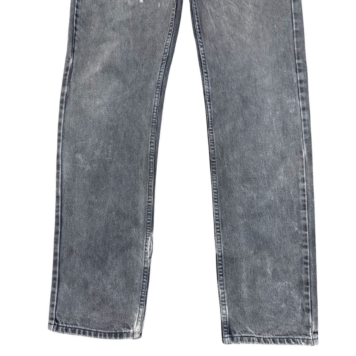 Levi's Vintage Levis 505 Black Faded Distressed Jeans Size US 34 / EU 50 - 6 Thumbnail