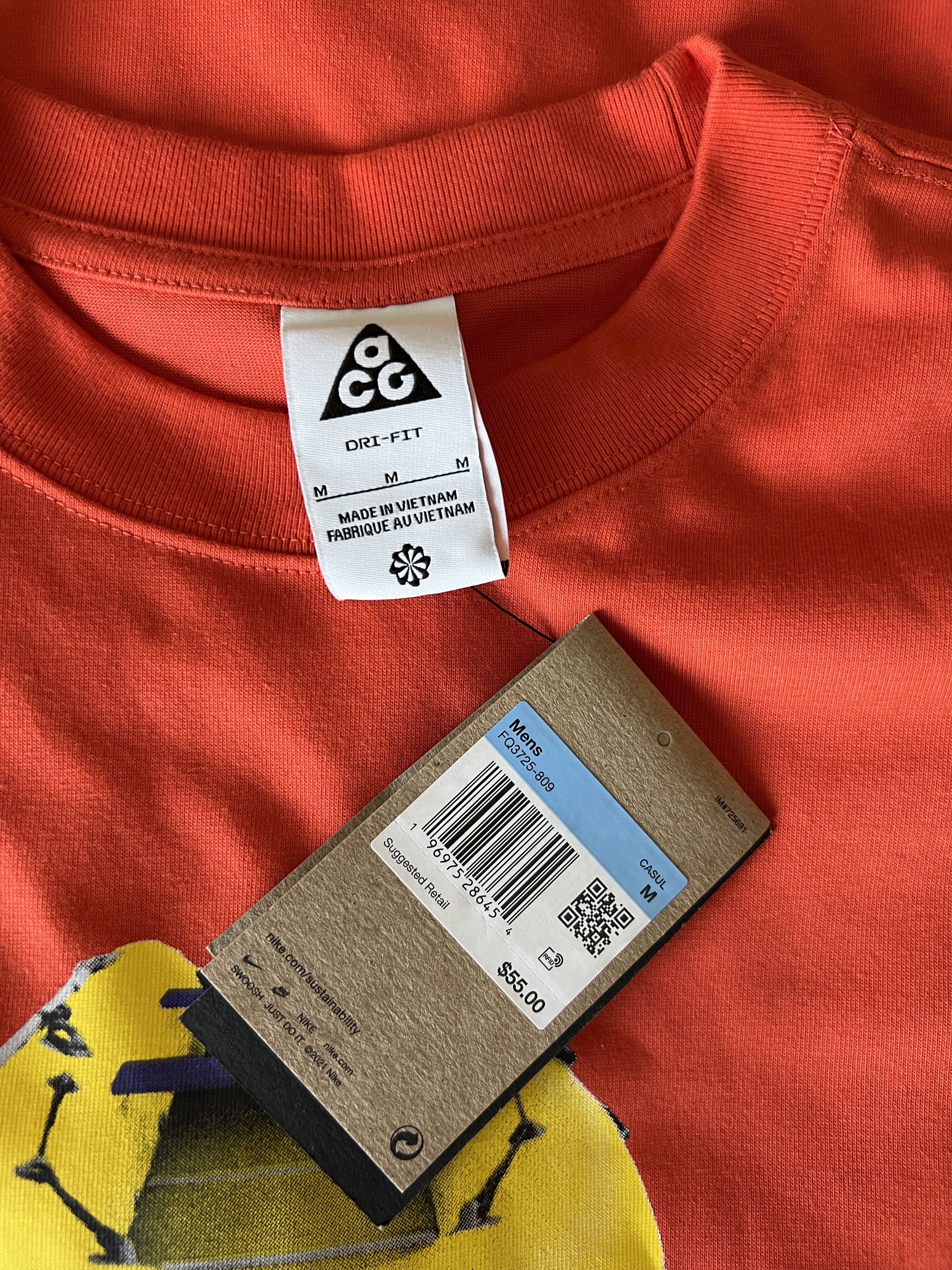 Nike ACG Nike ACG Cruise Boat Tee in Orange Size US M / EU 48-50 / 2 - 4 Thumbnail