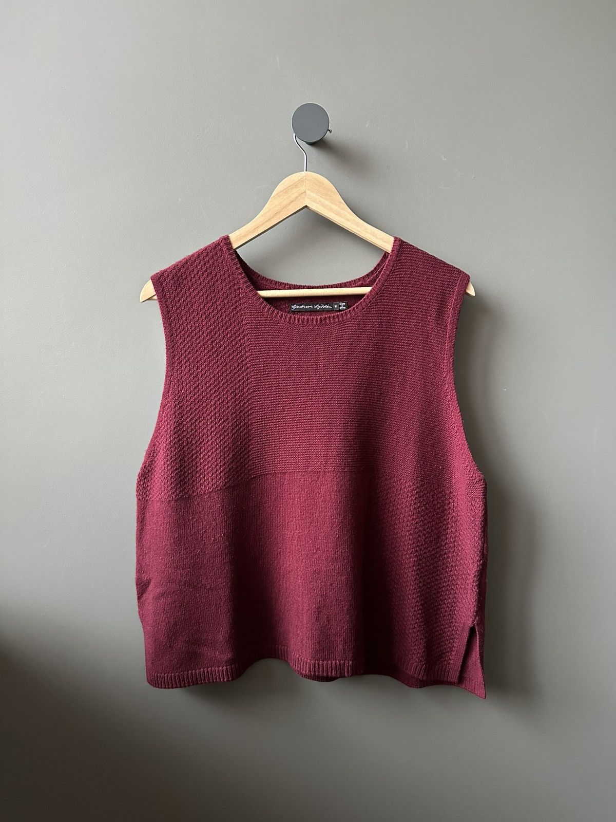 Gudrun Sjoden Gudrun Sjoden Knit Cotton Wool Vest Size M Size M / US 6-8 / IT 42-44 - 1 Thumbnail