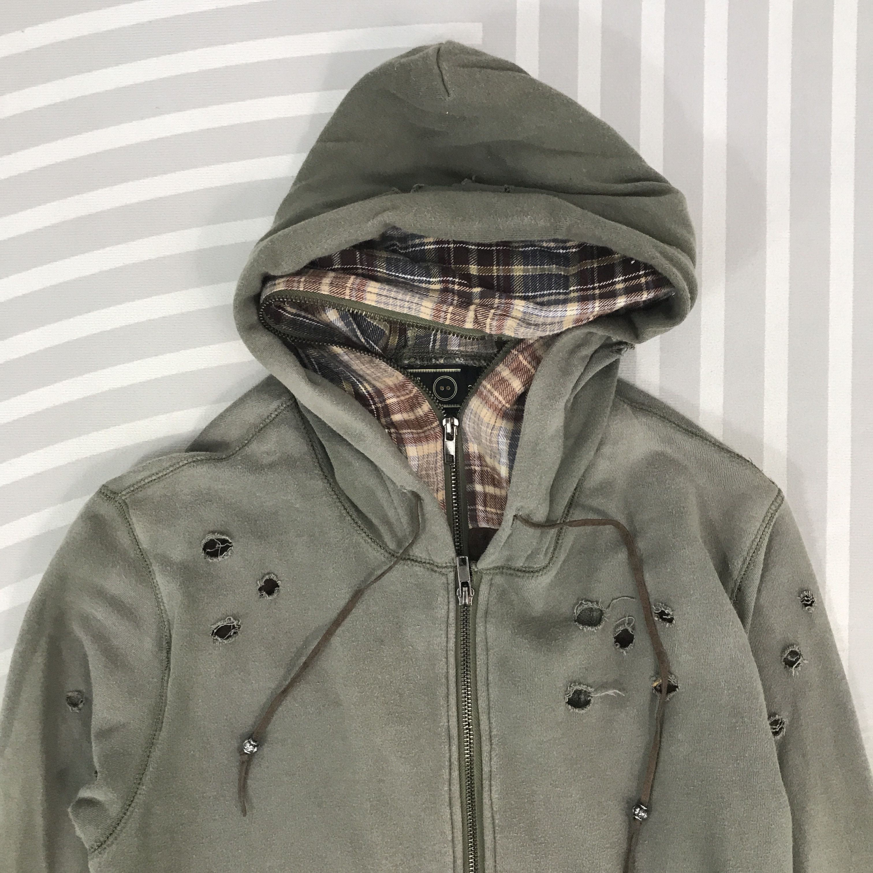 Japanese Brand Vintage Breathmint Distressed Style hoodie Jacket Size US L / EU 52-54 / 3 - 2 Thumbnail